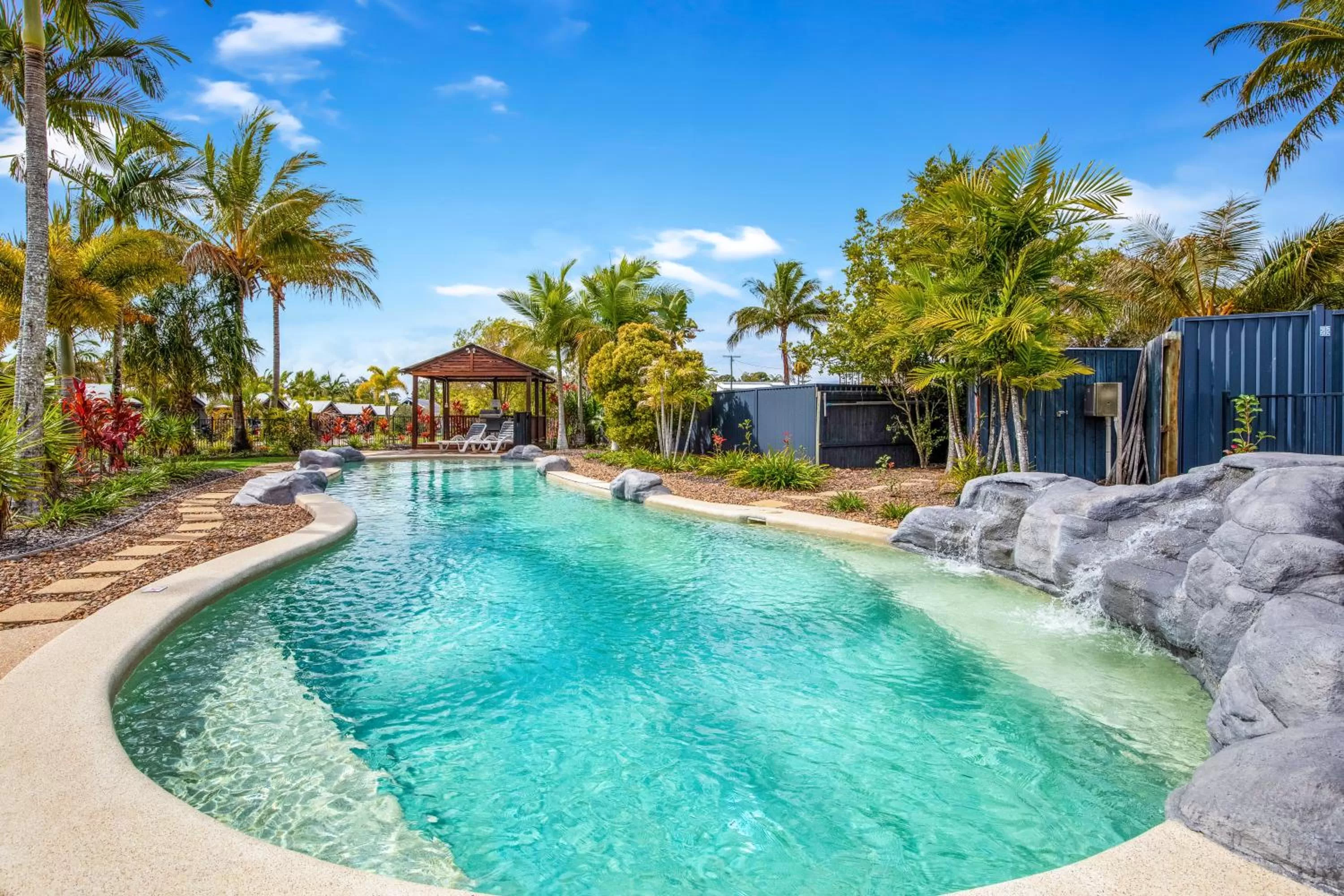 BBQ facilities in Tin Can Bay Marina Villas