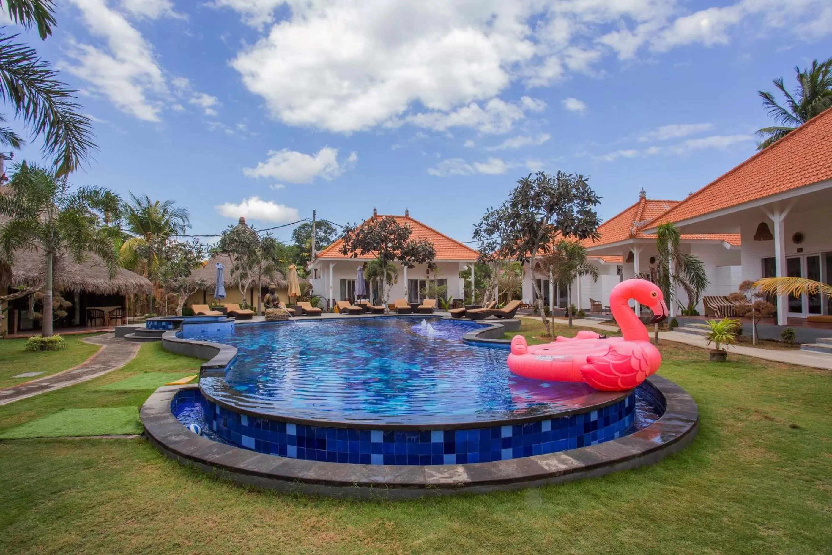 Swimming pool in Sanghyang Bay Villas