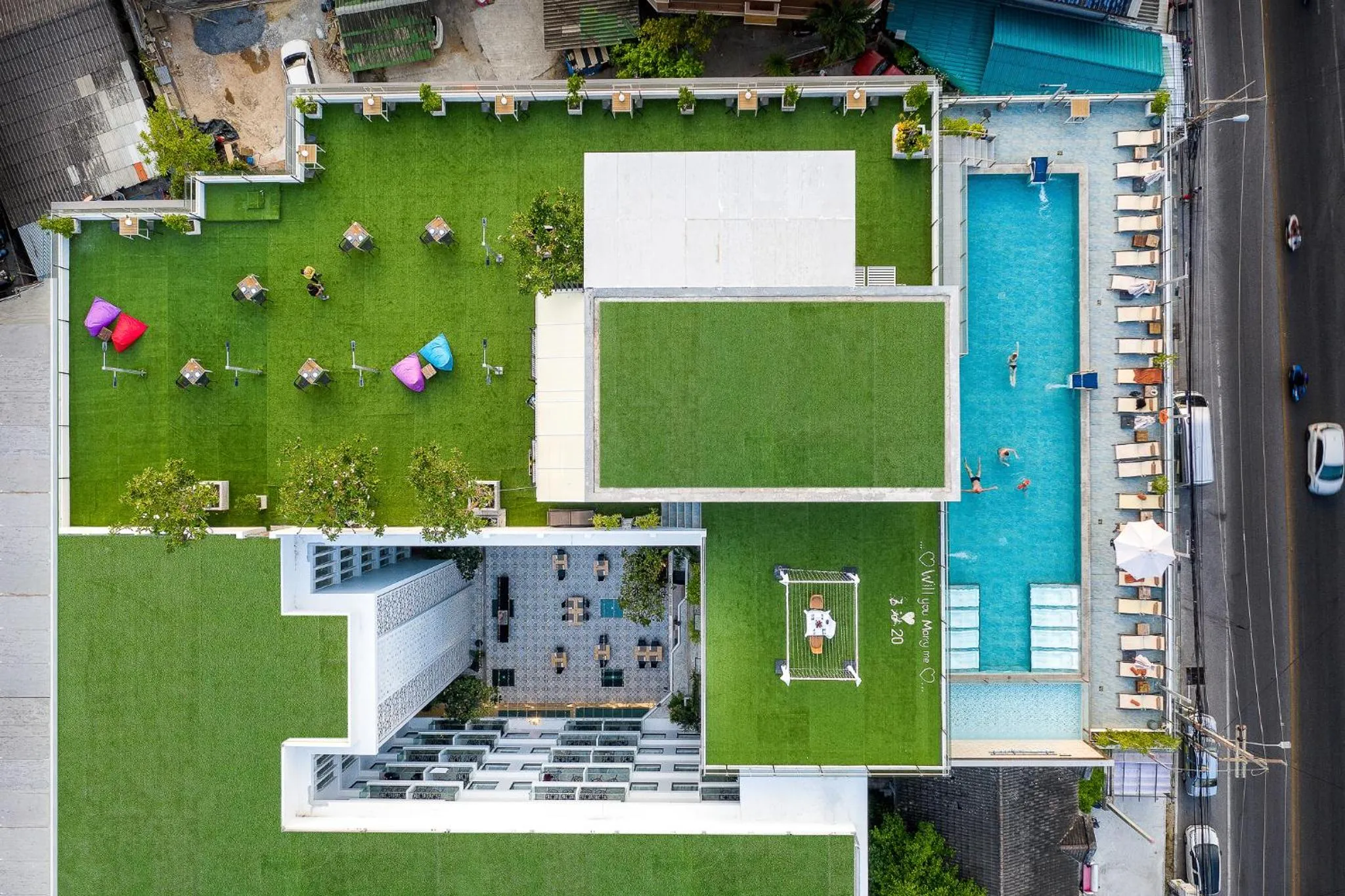 Property building in Zenseana Resort & Spa - Patong, Phuket