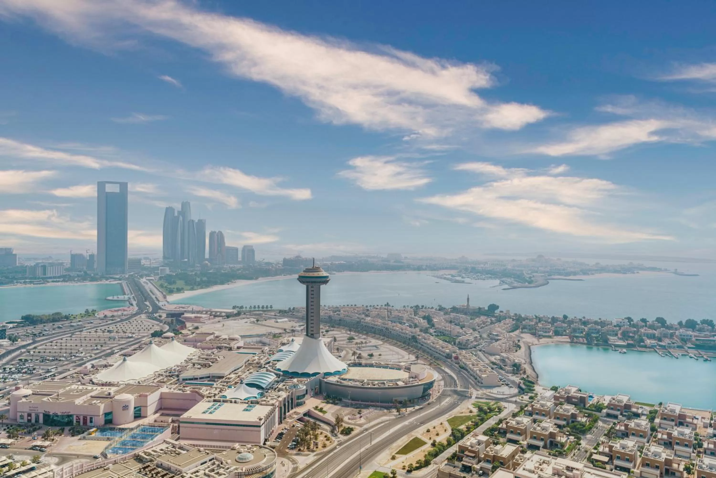 Bird's eye view in Rixos Marina Abu Dhabi