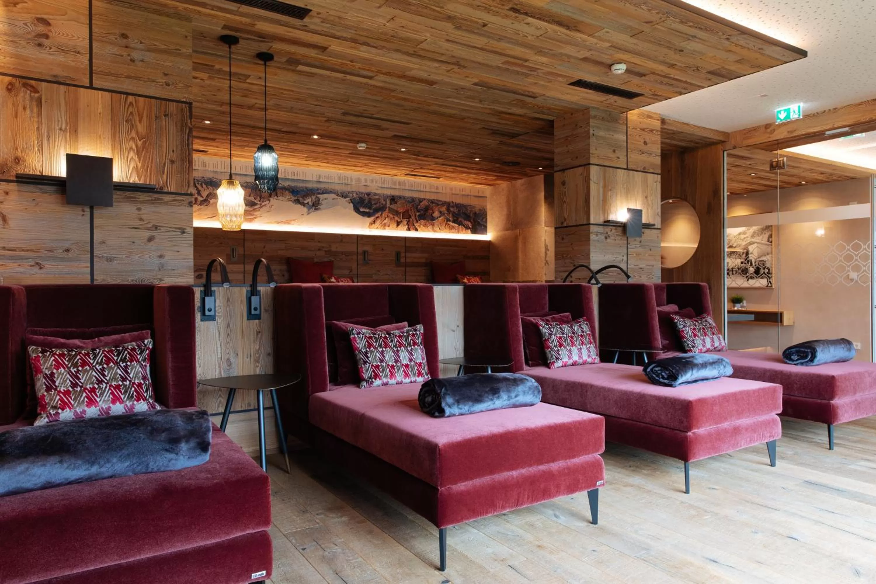 Spa and wellness centre/facilities in Hotel Sonnenspitze