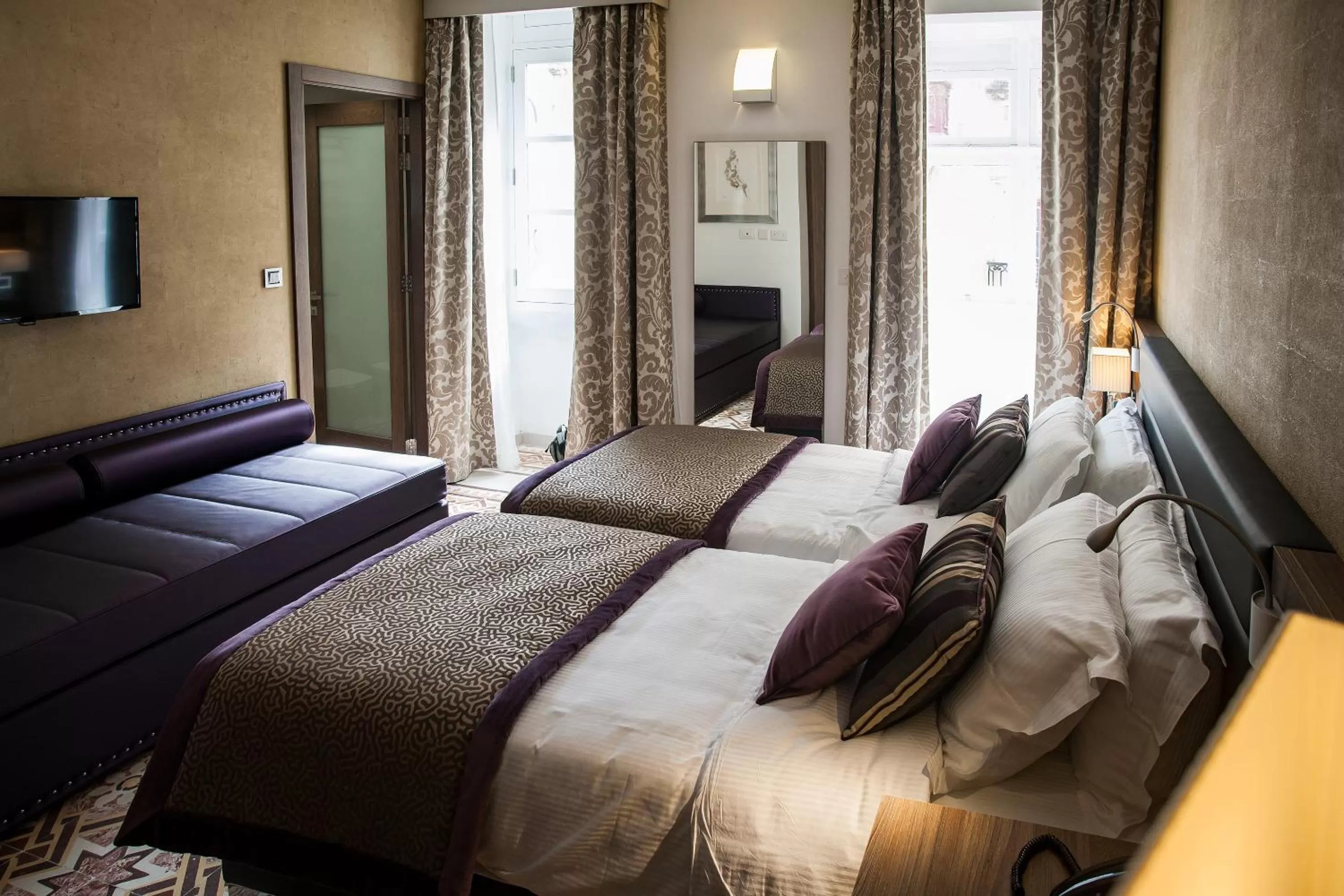 Bedroom, Bed in Palazzo Paolina Boutique Hotel