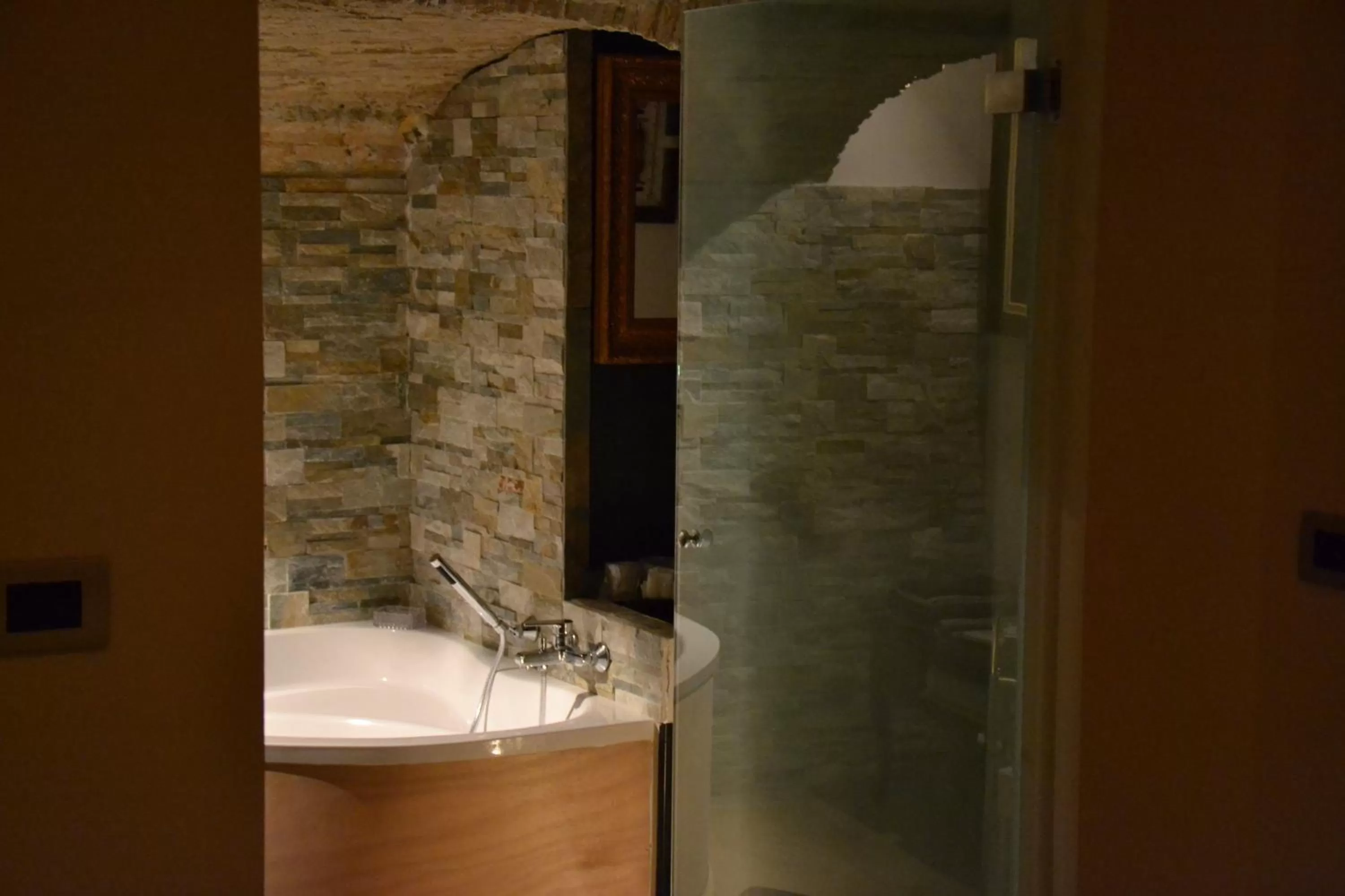 Bathroom in B&B Torre Porta Marina