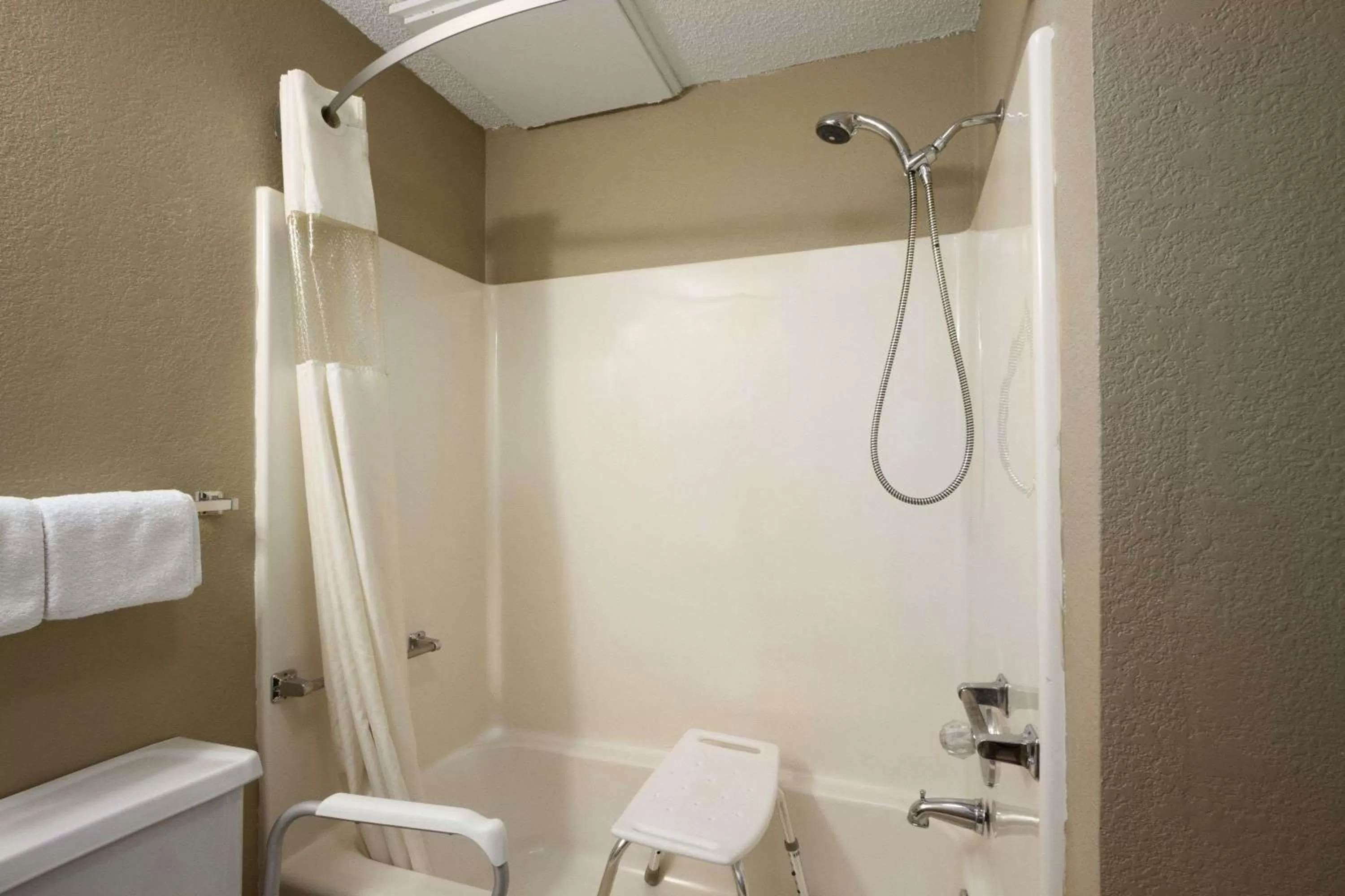 Bathroom in Super 8 by Wyndham Blackwell