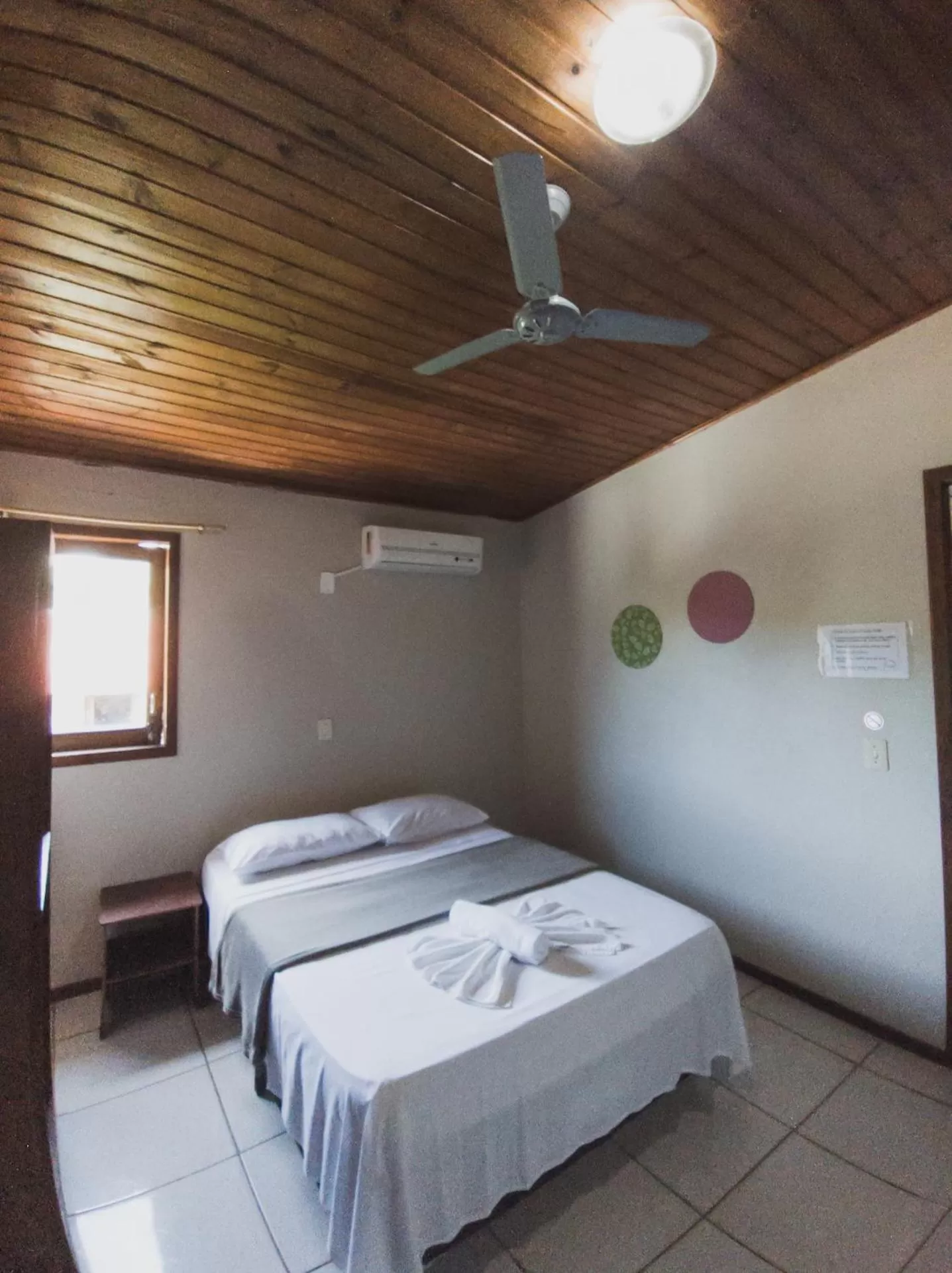 Bed in Pousada La Cabana