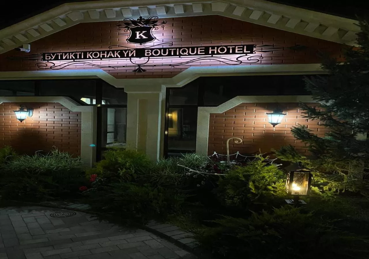 Property building in Boutique Hotel Kaspi