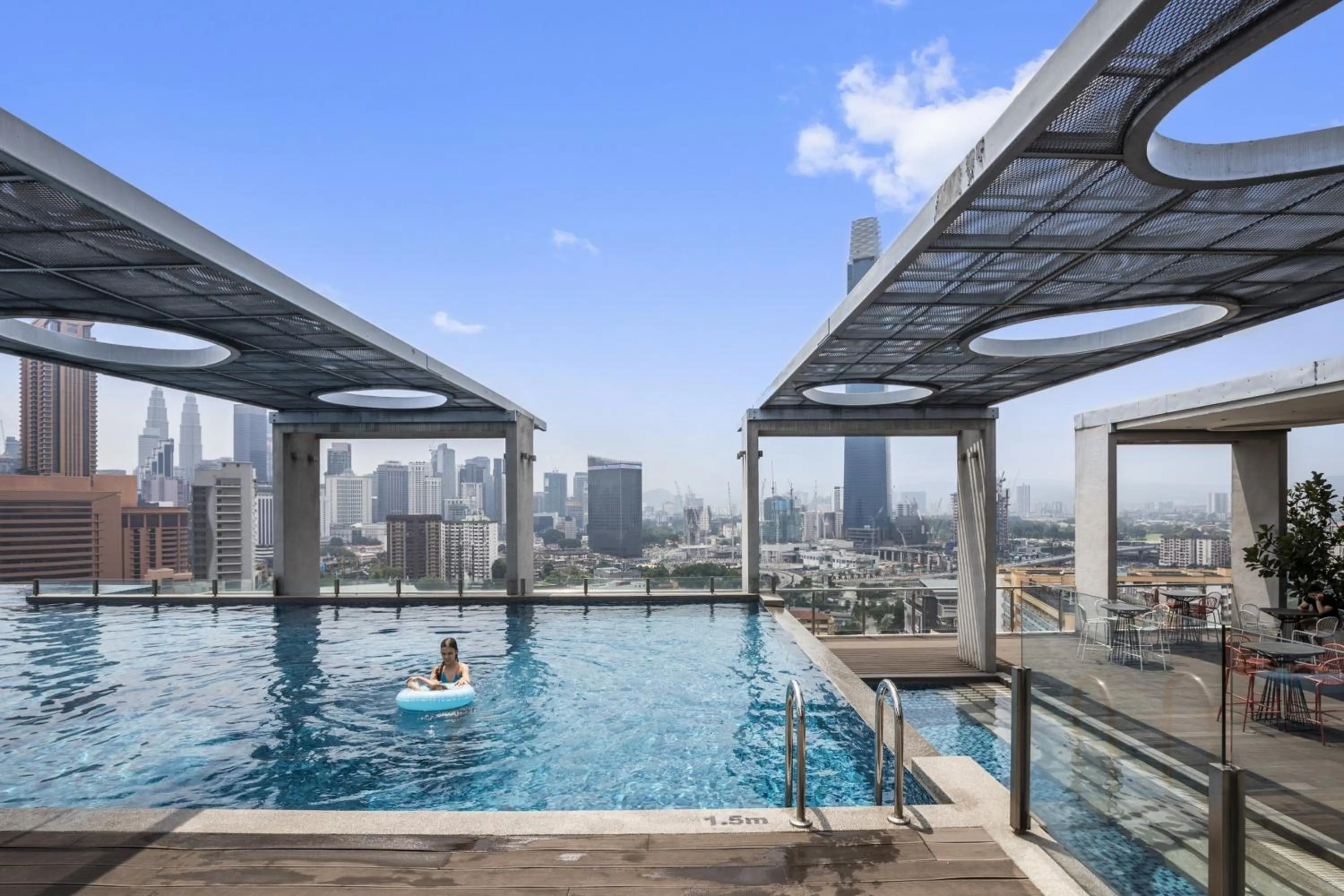 Pool view in Greystone D' Majestic Place