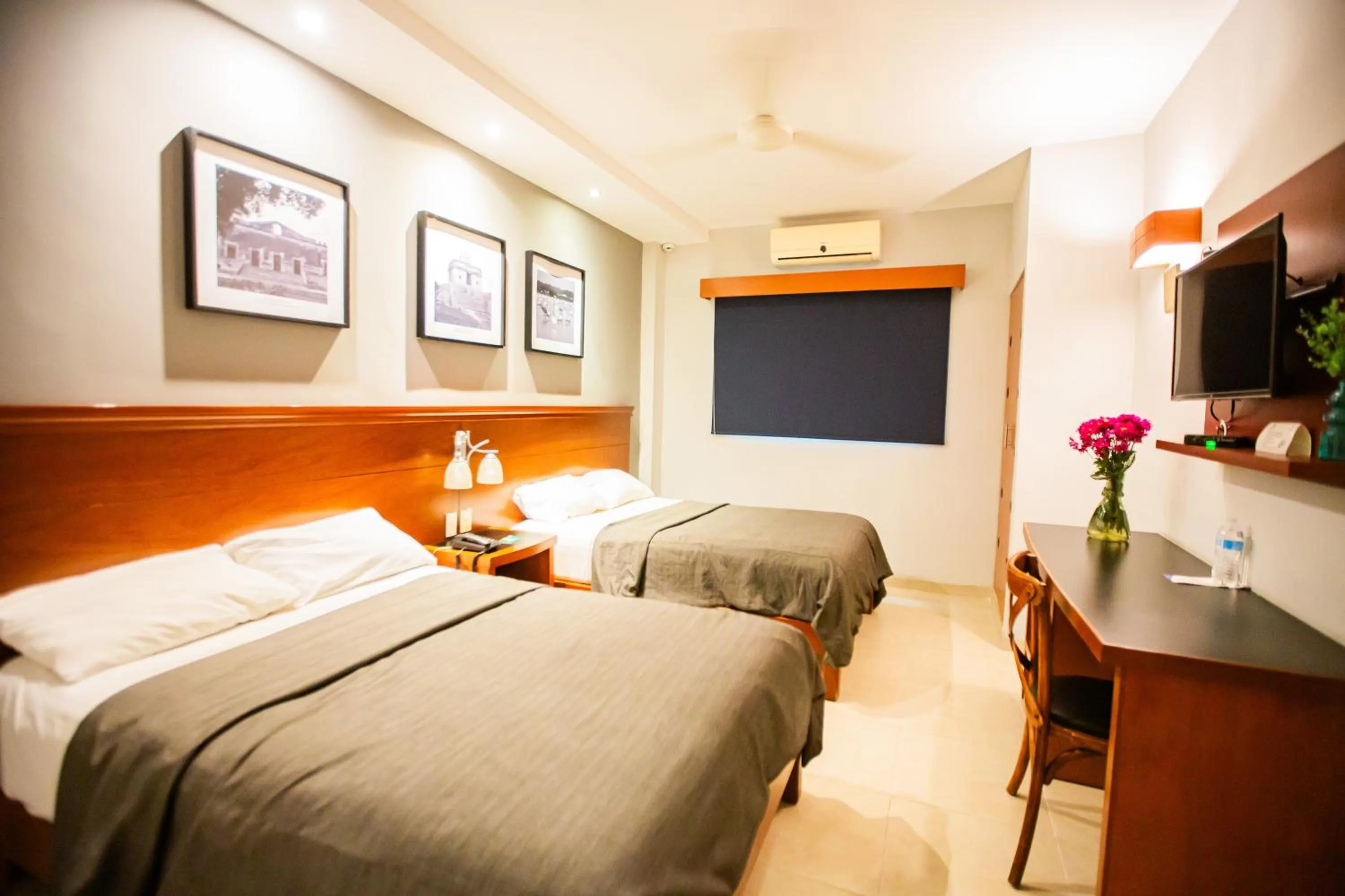 Bed in Hotel Nacional Merida