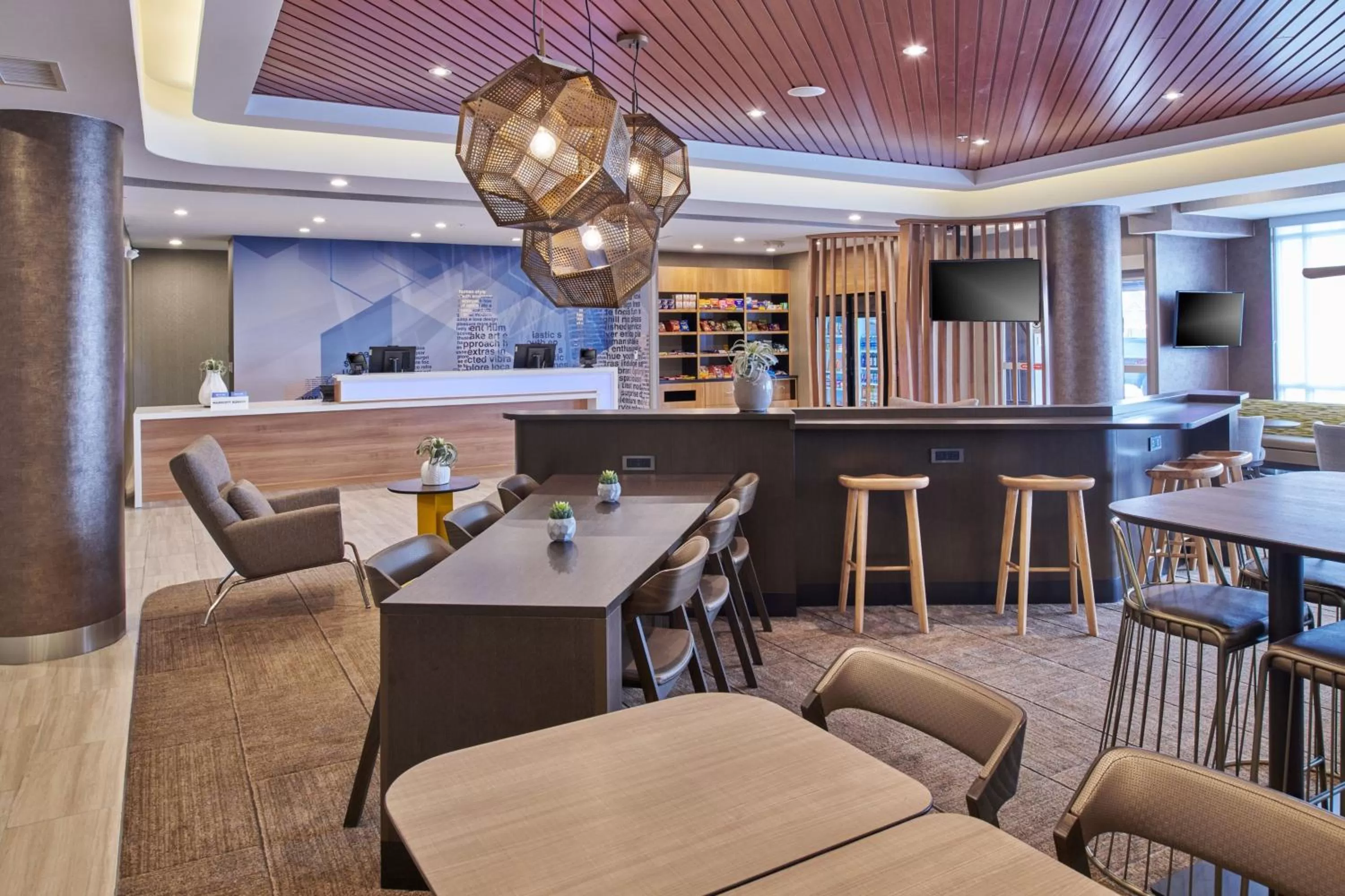 Lobby or reception in SpringHill Suites by Marriott Detroit Dearborn