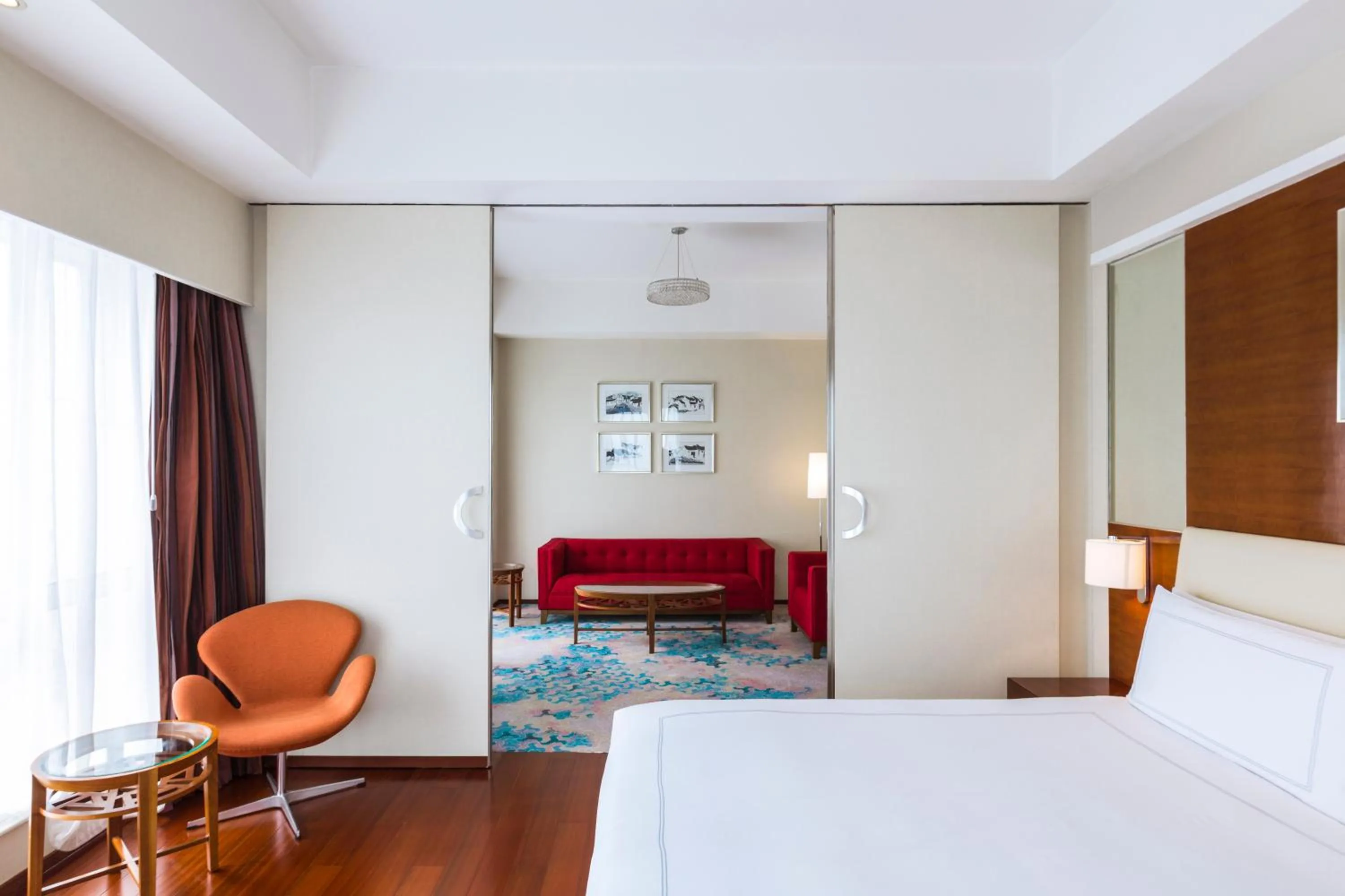 Bedroom, Bed in Paradox Kunshan