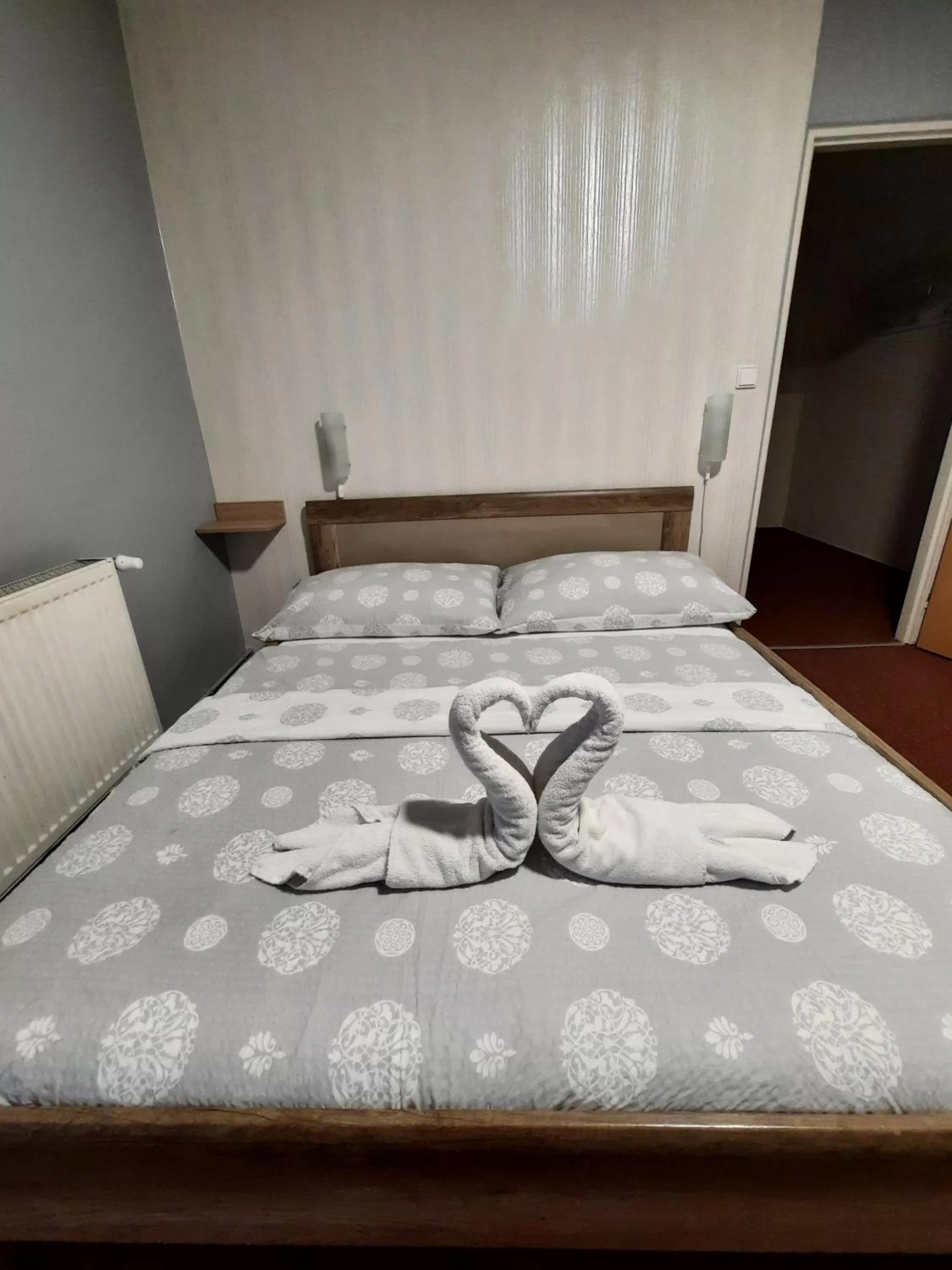 Bed in Hotel Boršičanka