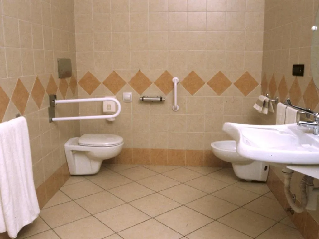 Bathroom in Hotel Agata
