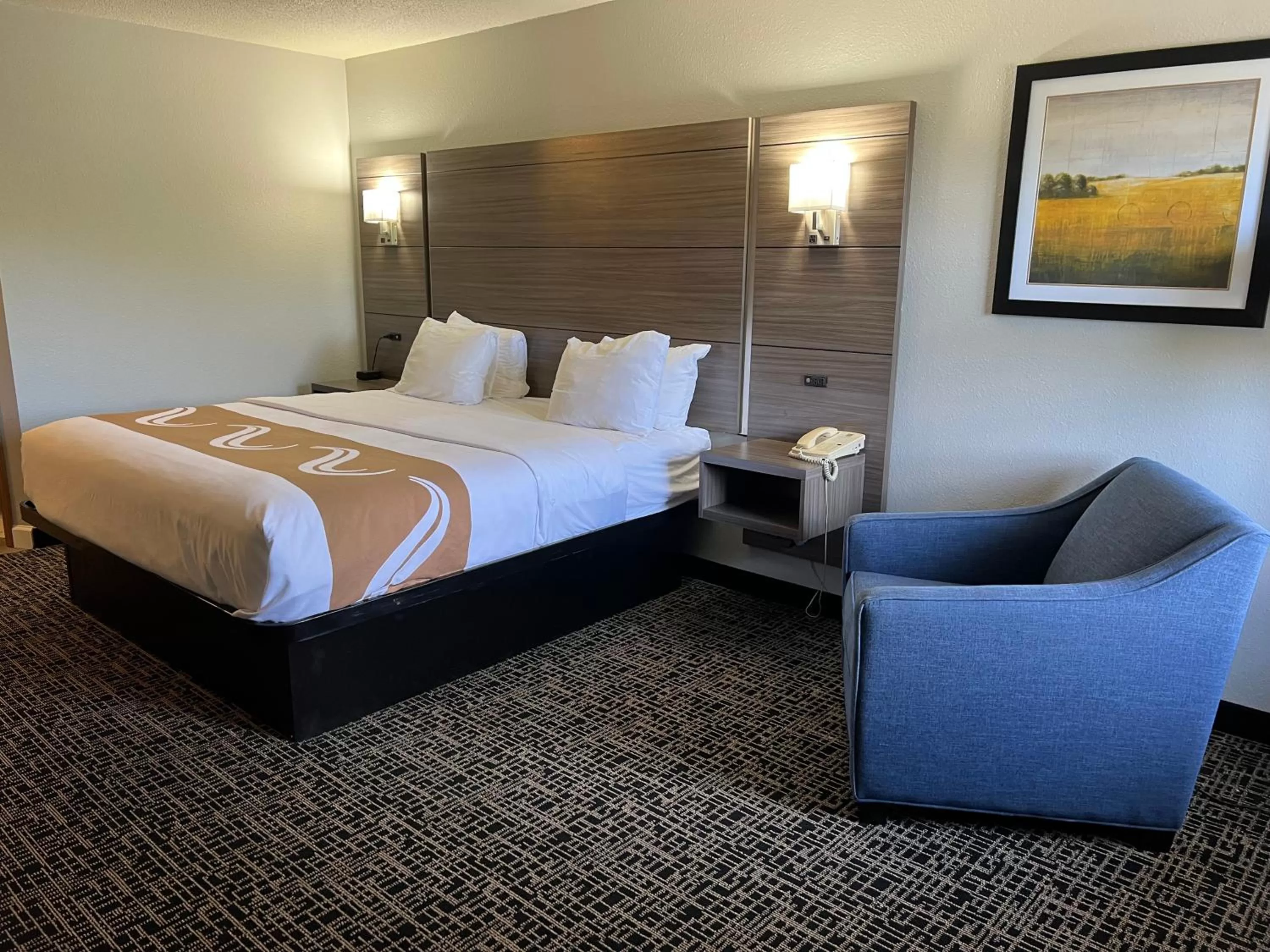 Bed in Quality Inn & Suites Red Wing