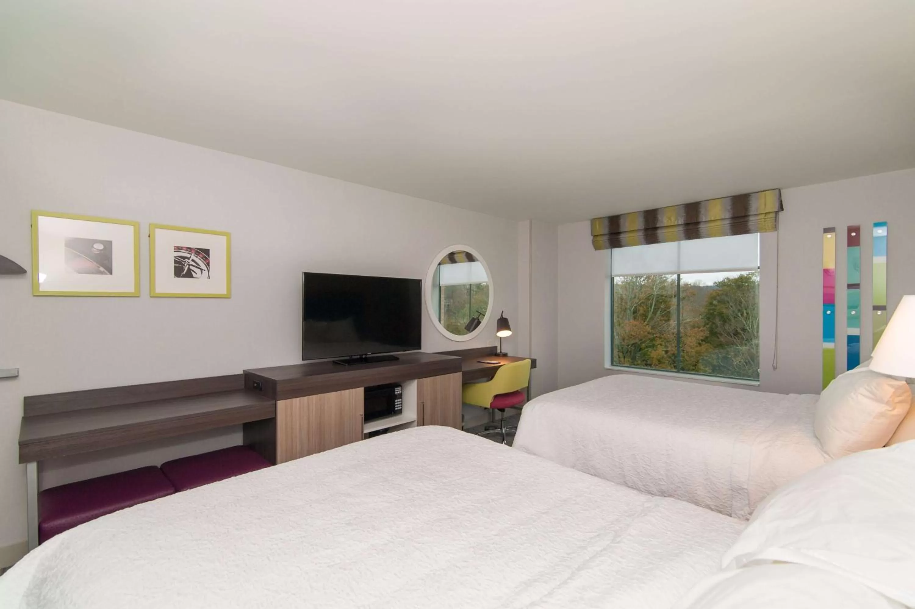 Bed in Hampton Inn Norwich