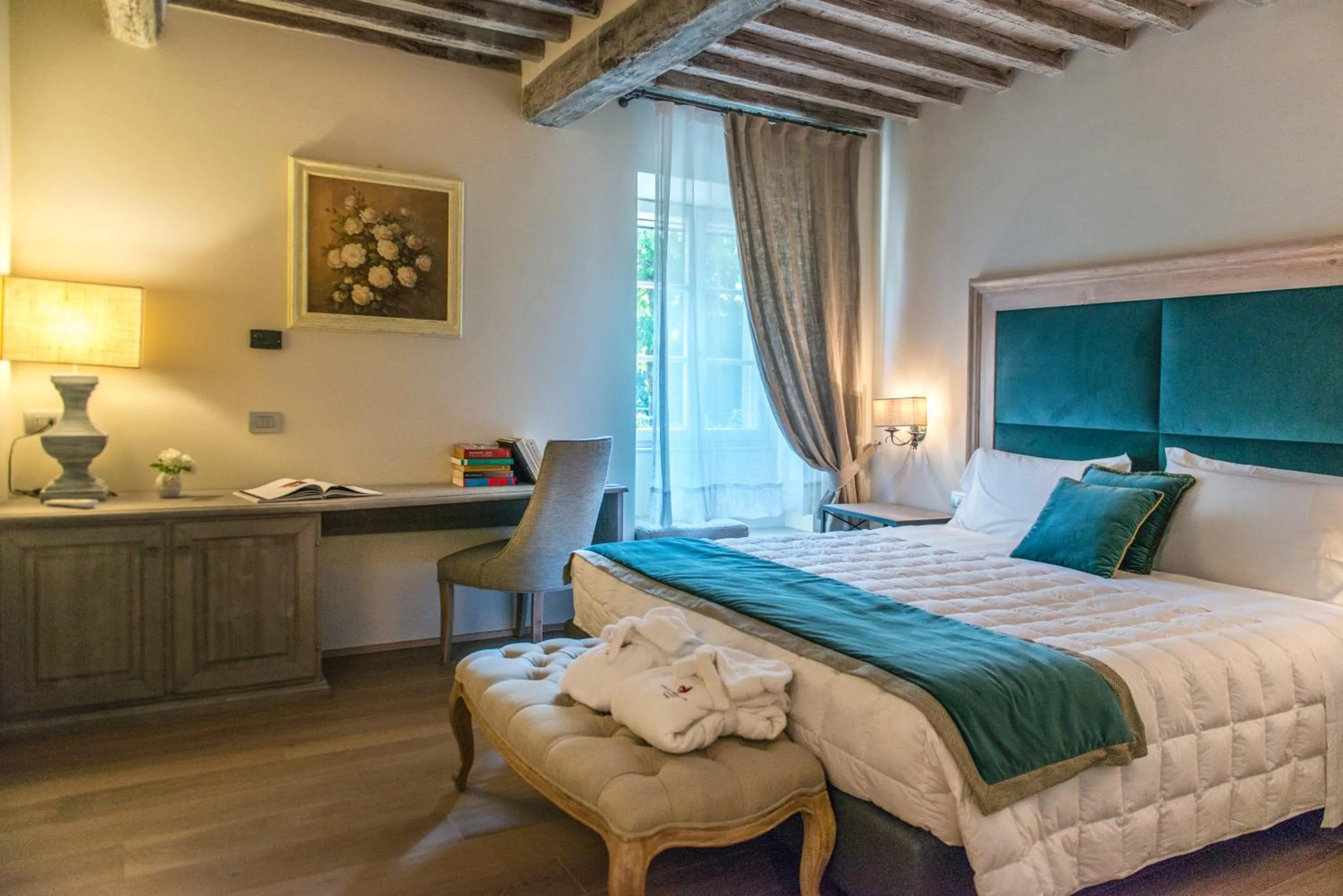 Junior Suite with King Size Bed and Spa Access - Separate Building in Cortona Resort & Spa