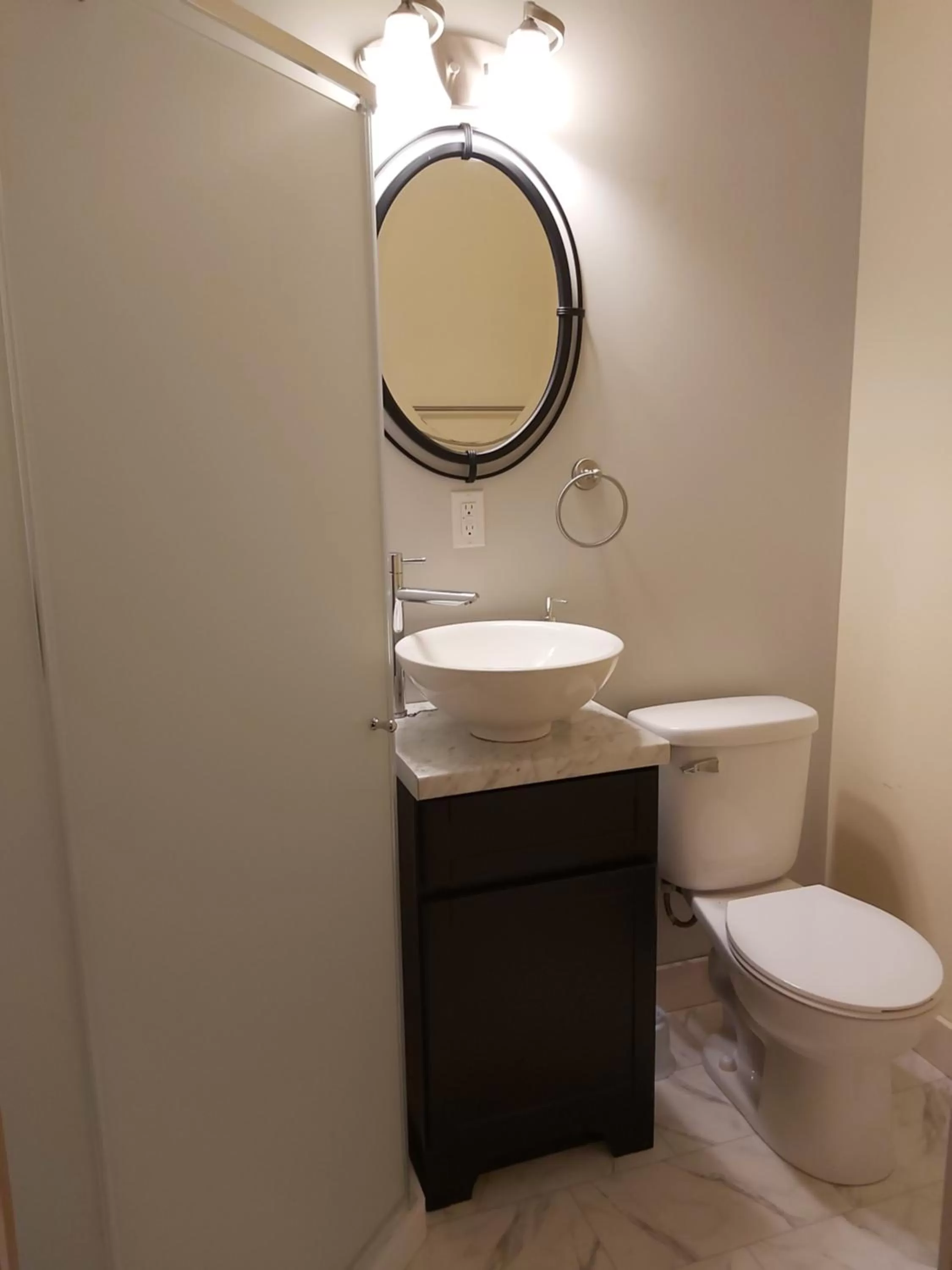 Bathroom in Upper Humber Settlement a FarmStay B&B
