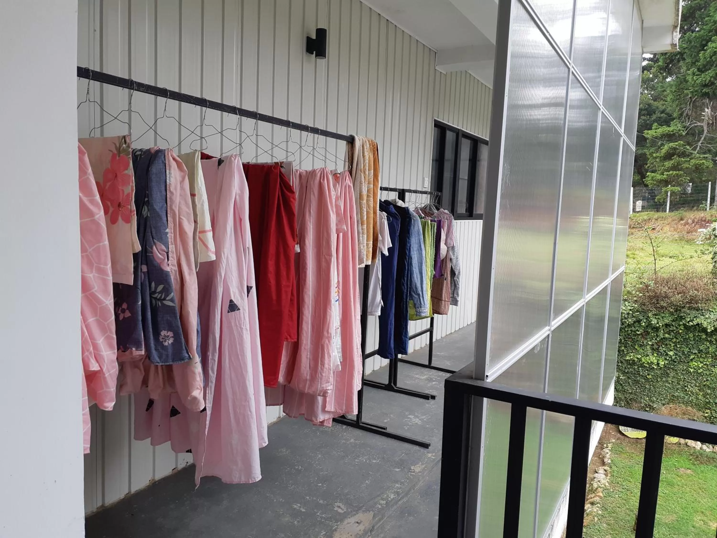 Balcony/Terrace in Siril Guesthouse Hostel