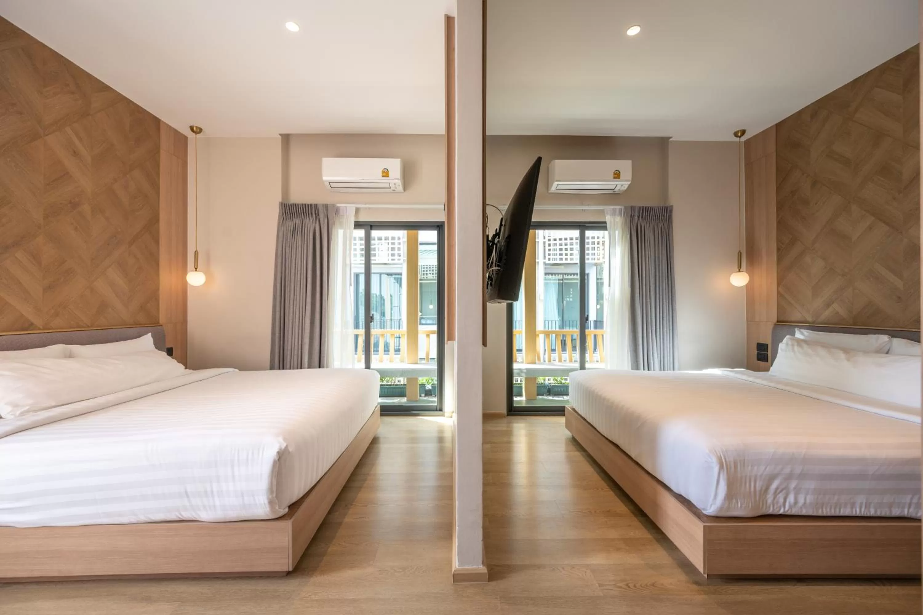 Bed in SHAN Villas Sukhumvit ฌานวิลล่า สุขุมวิท