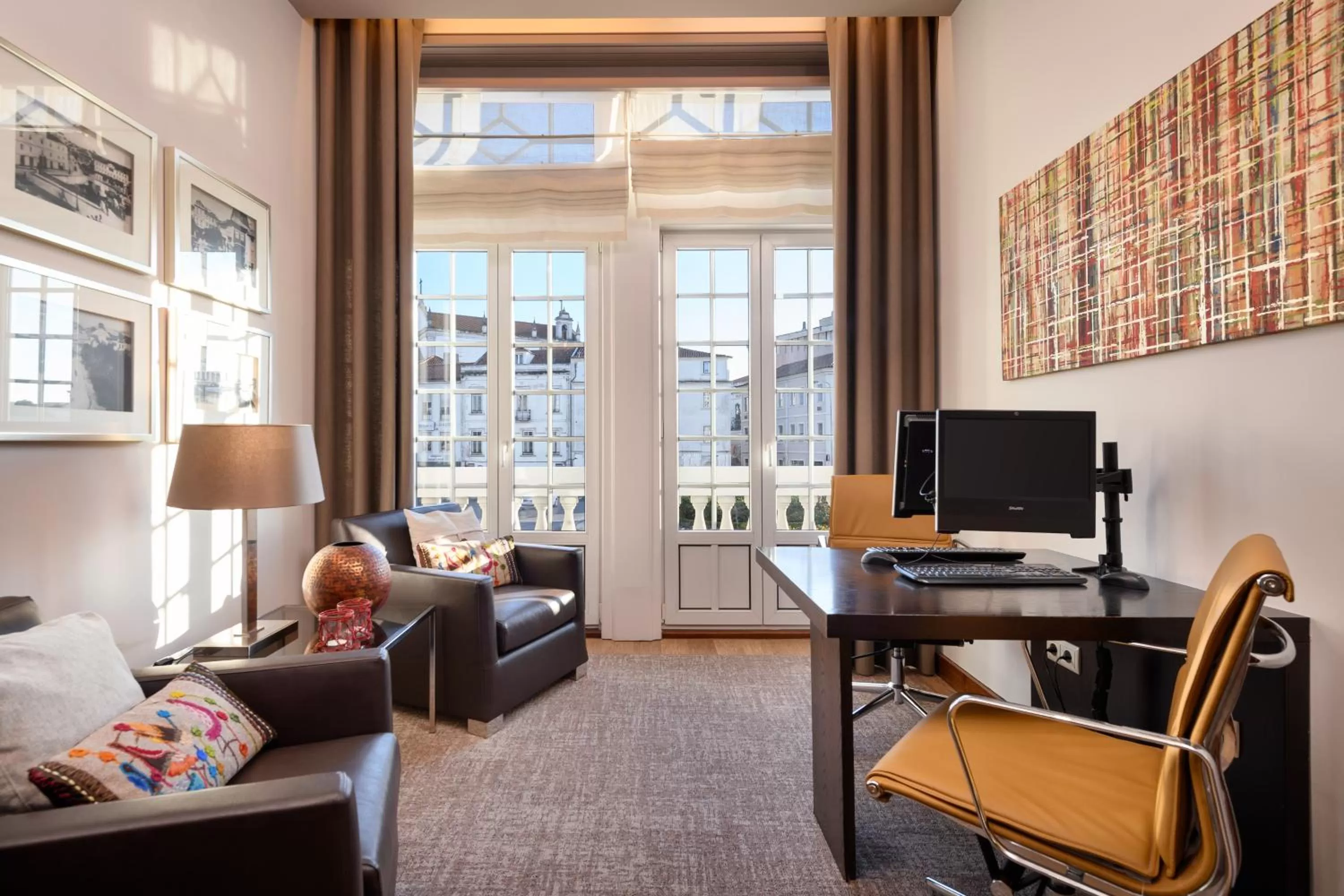 Seating area in TURIM Aveiro Palace Hotel