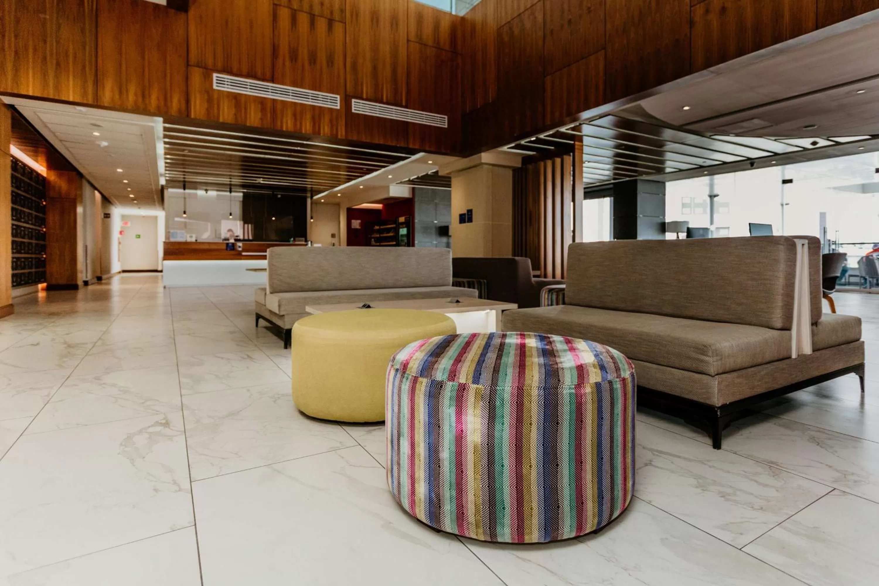 Lobby or reception in Hilton Garden Inn Silao Aeropuerto Bajio