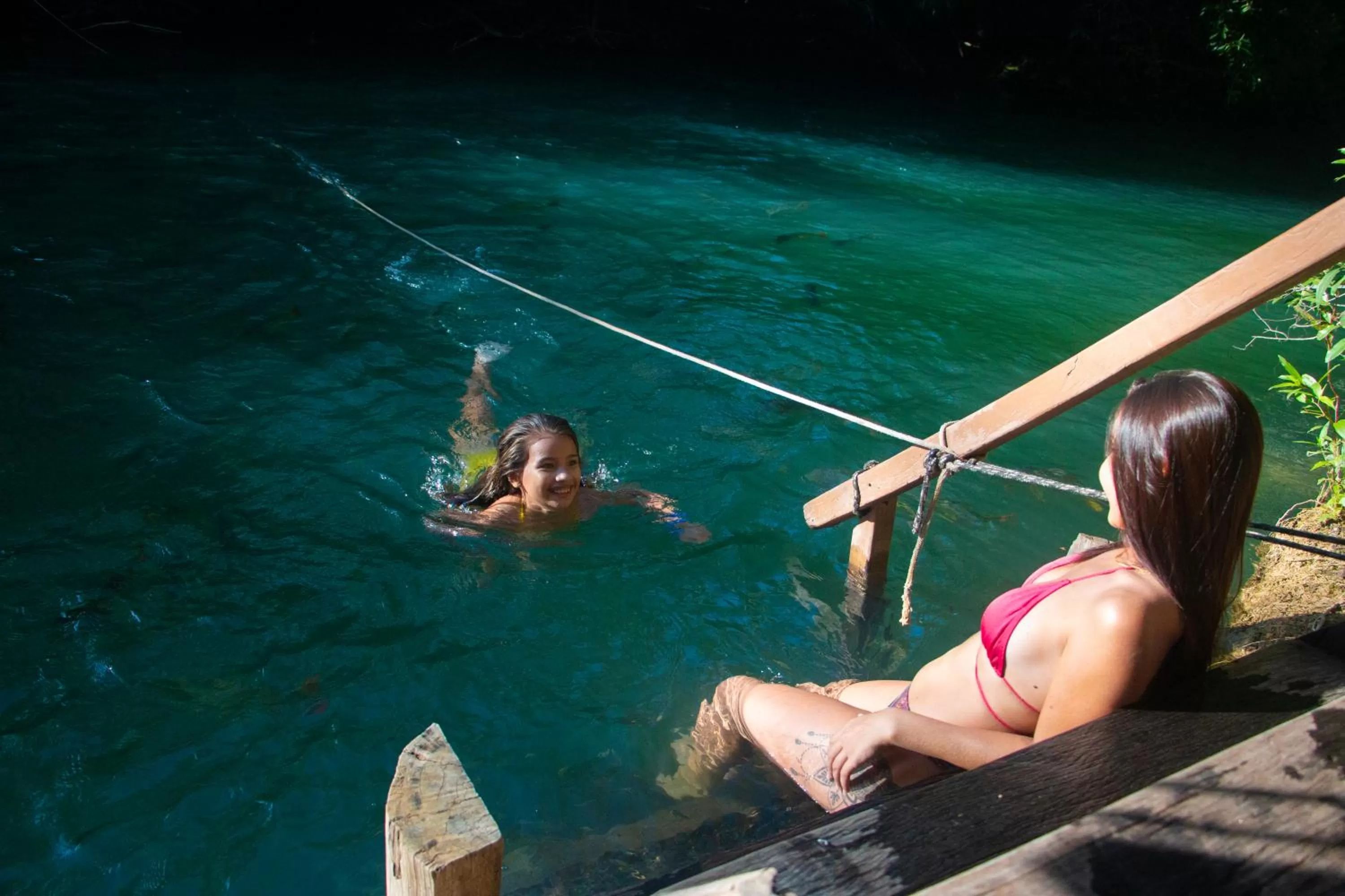 River view in Hotel Cabanas