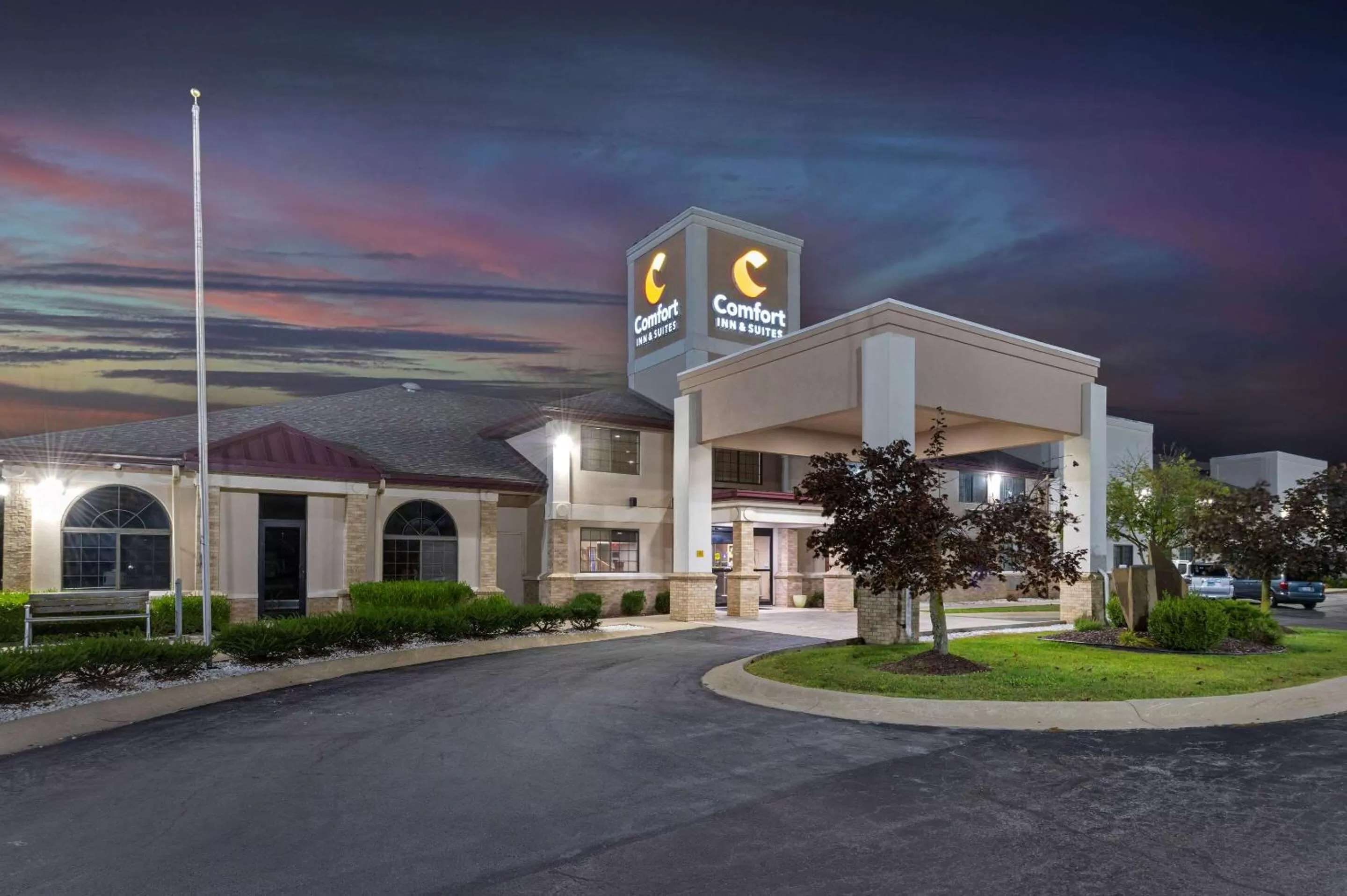 Property building in Comfort Inn & Suites Napoleon