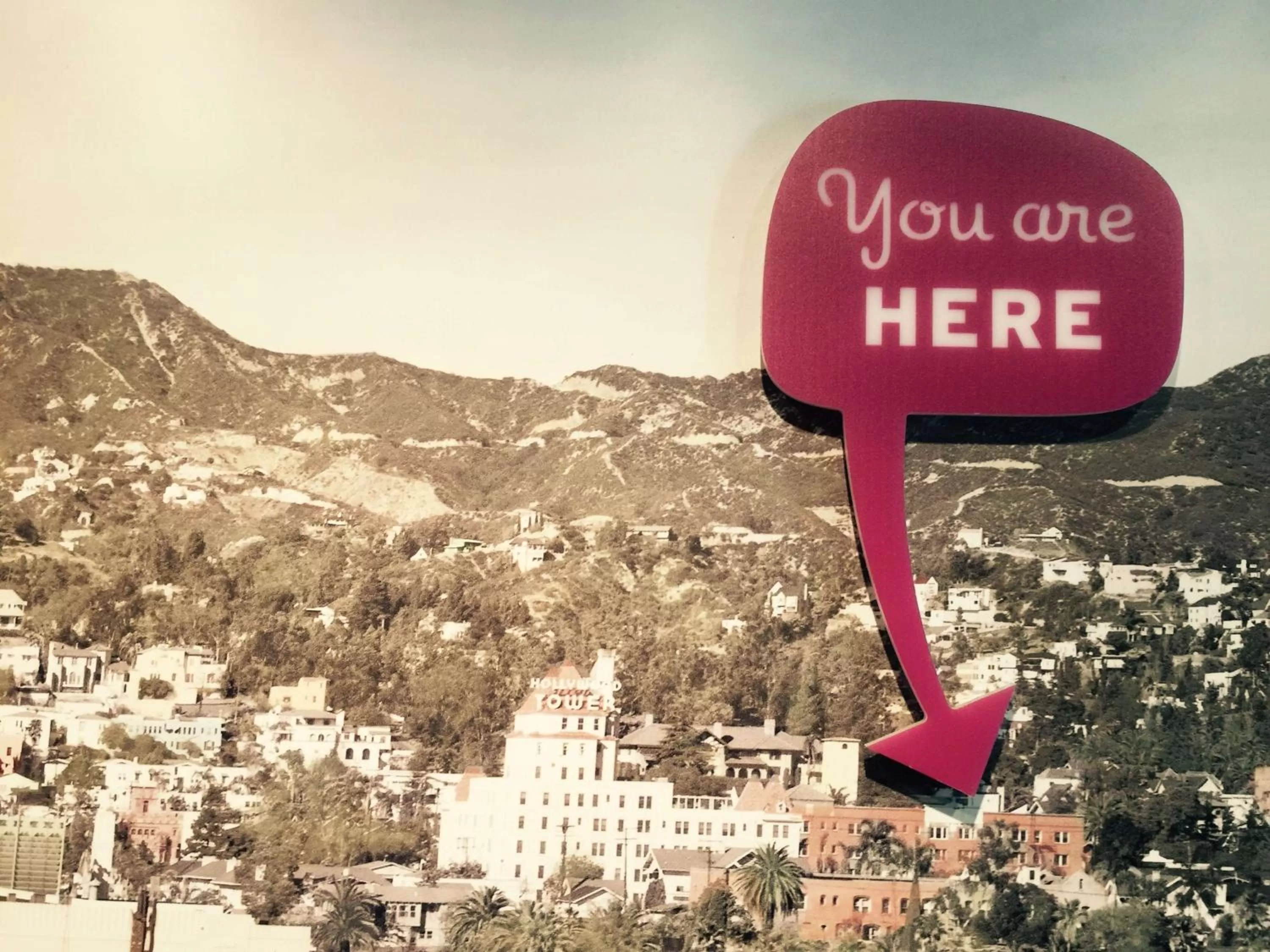 Property building in The Hollywood Franklin Hotel near Universal Studios