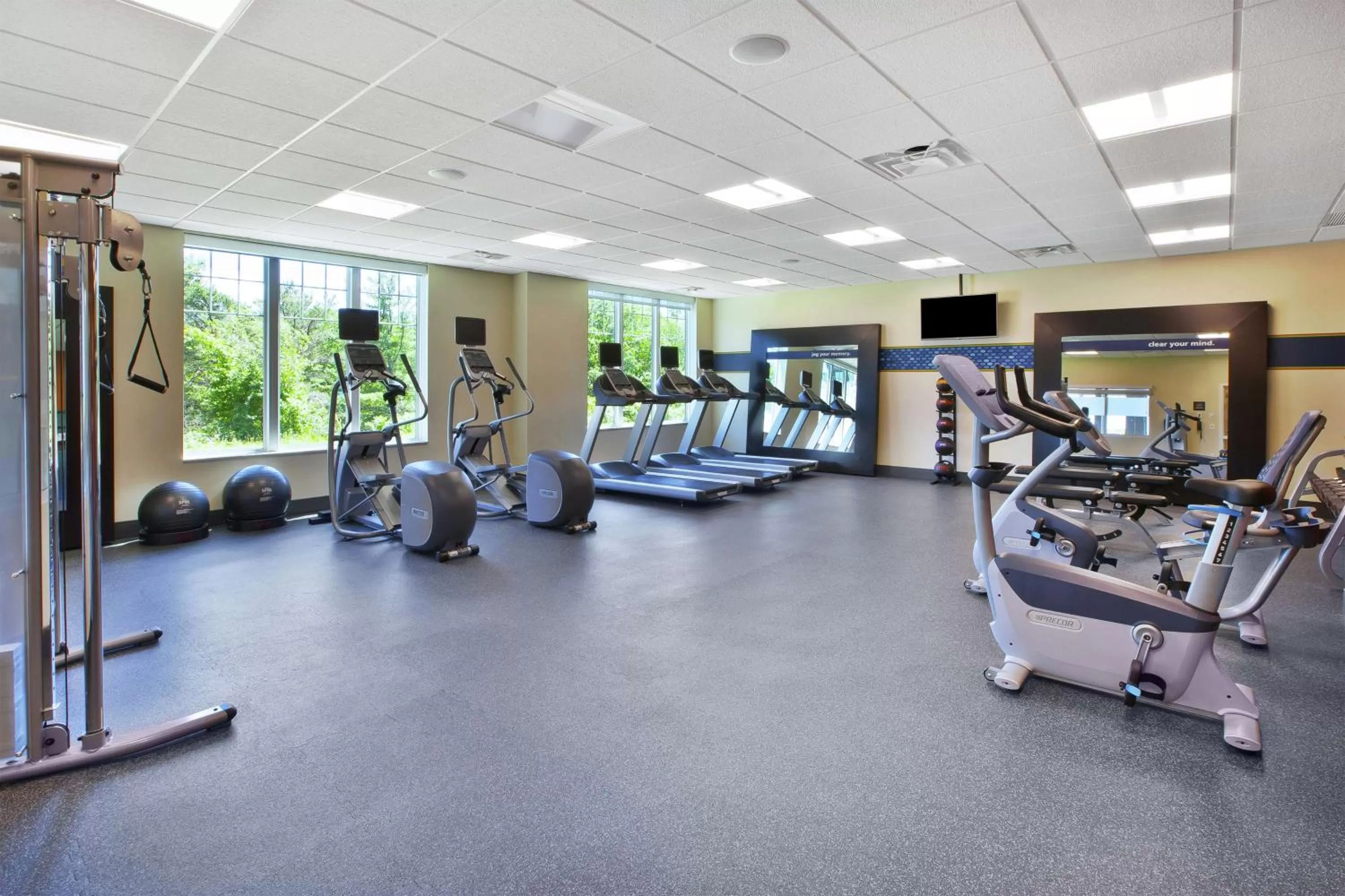 Fitness centre/facilities in Hampton Inn Bar Harbor