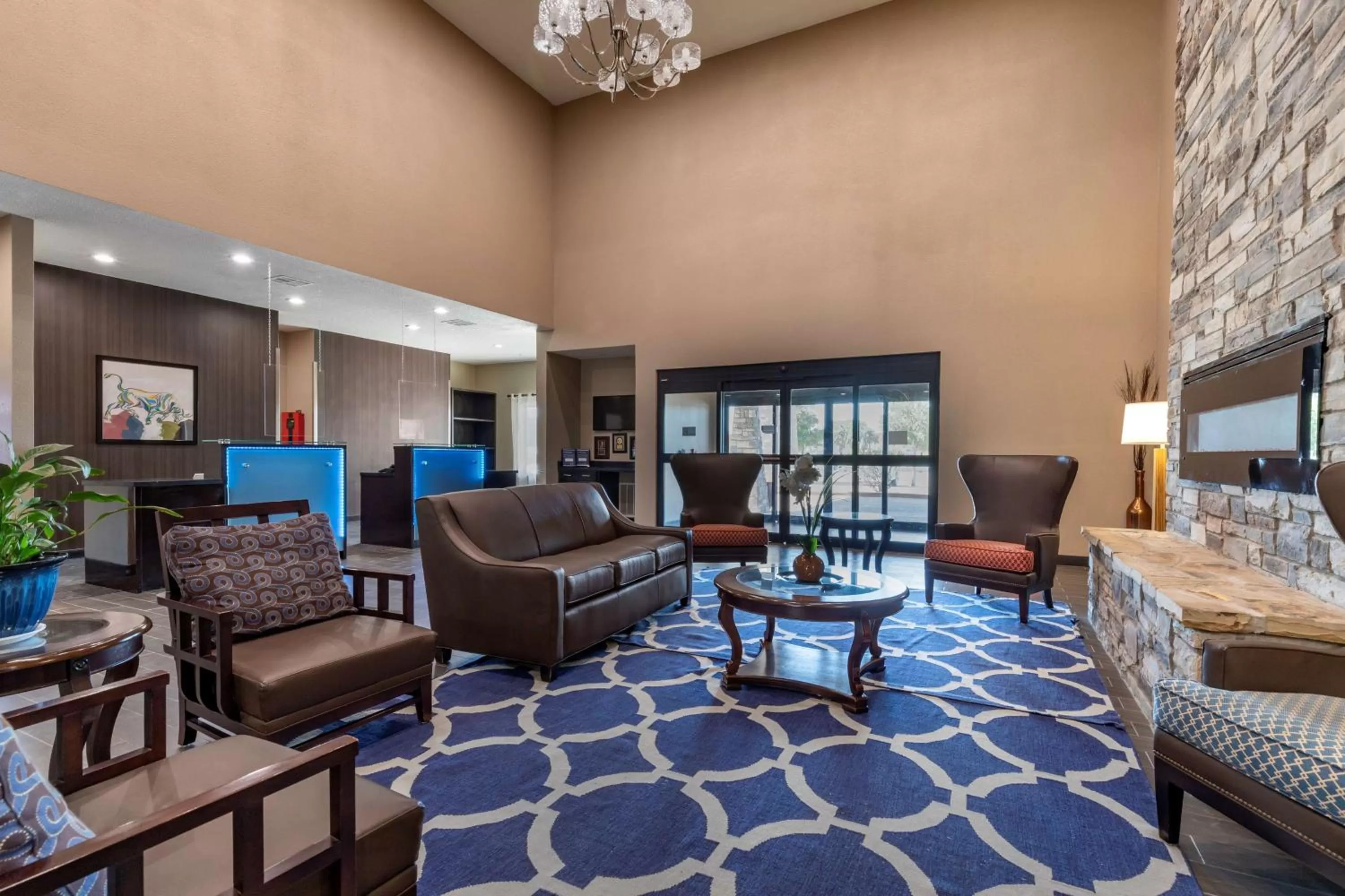 Lobby or reception in Best Western Plus Big Lake Inn