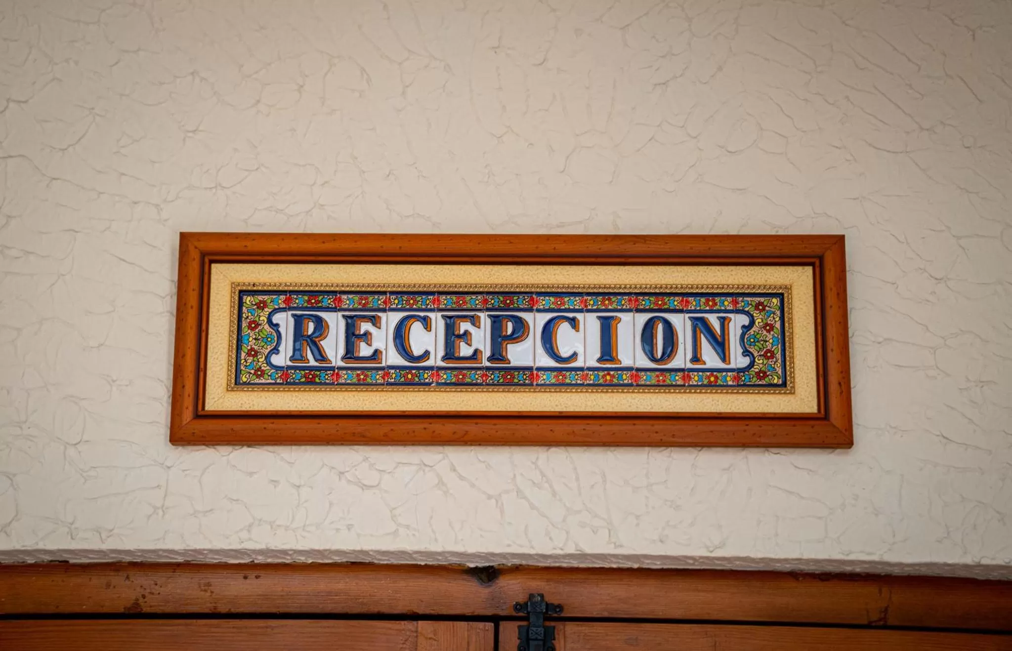 Lobby or reception in Hotel Santa Isabel