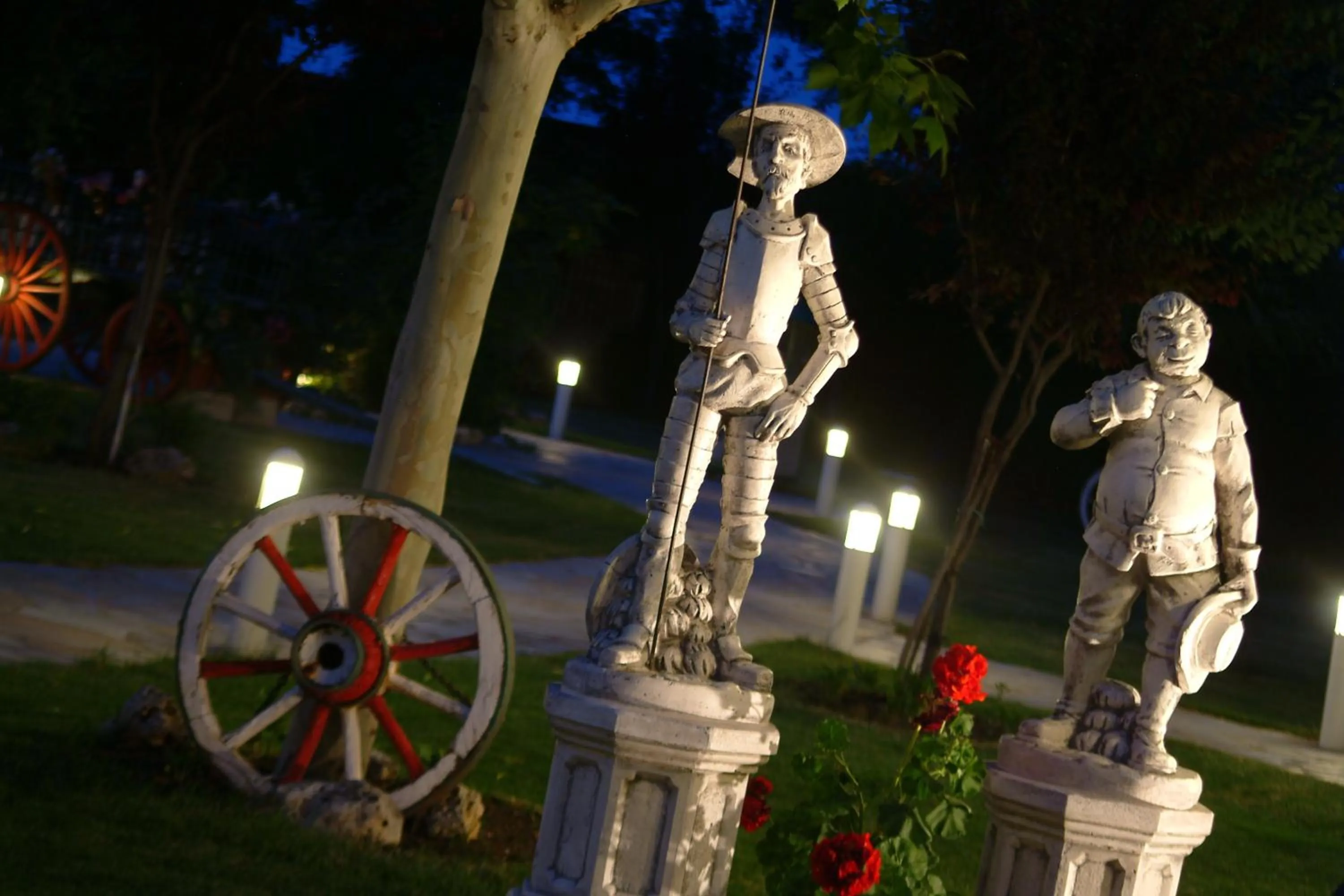 Garden in Hotel Complejo París