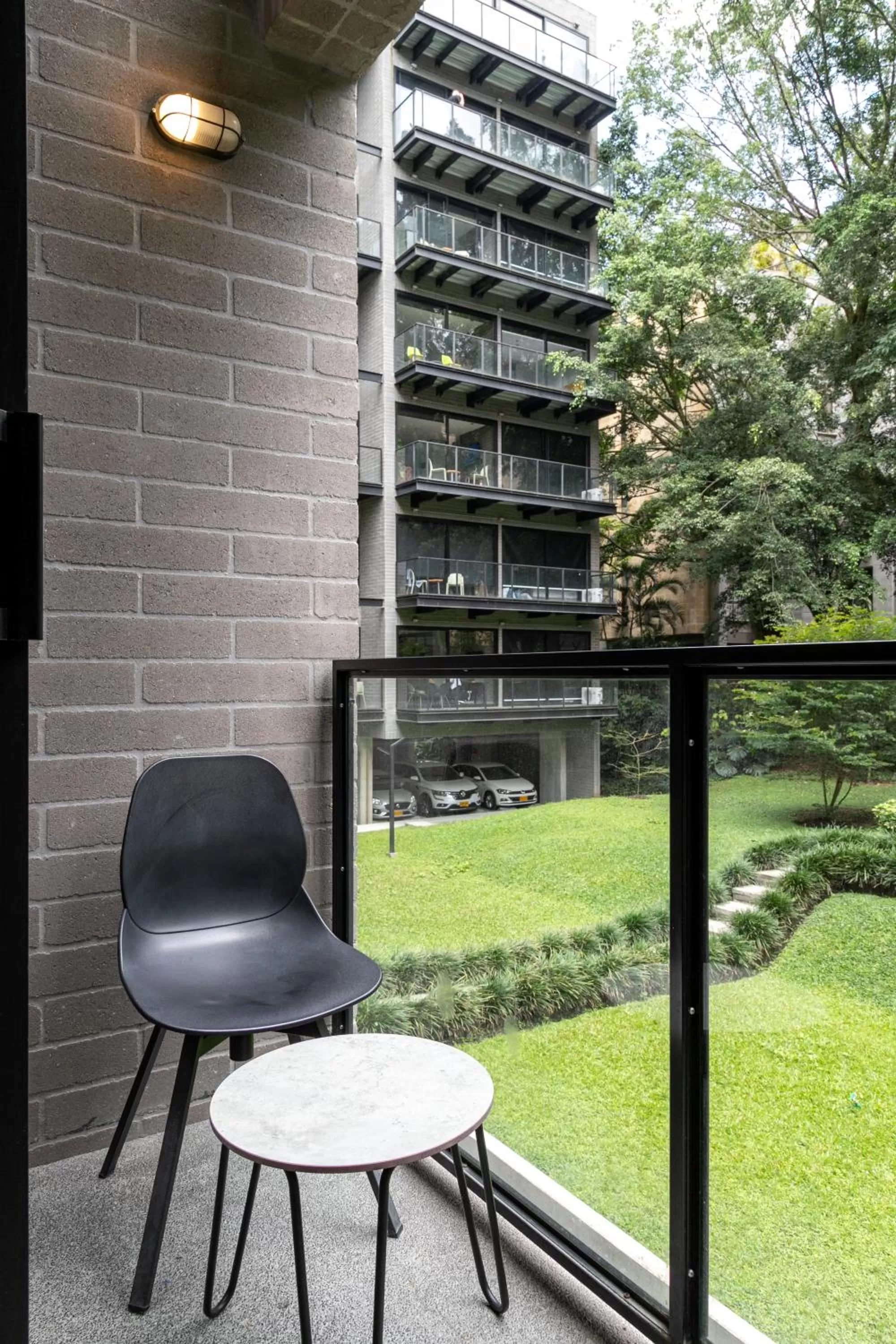 Garden view in Loma Verde Aparthotel