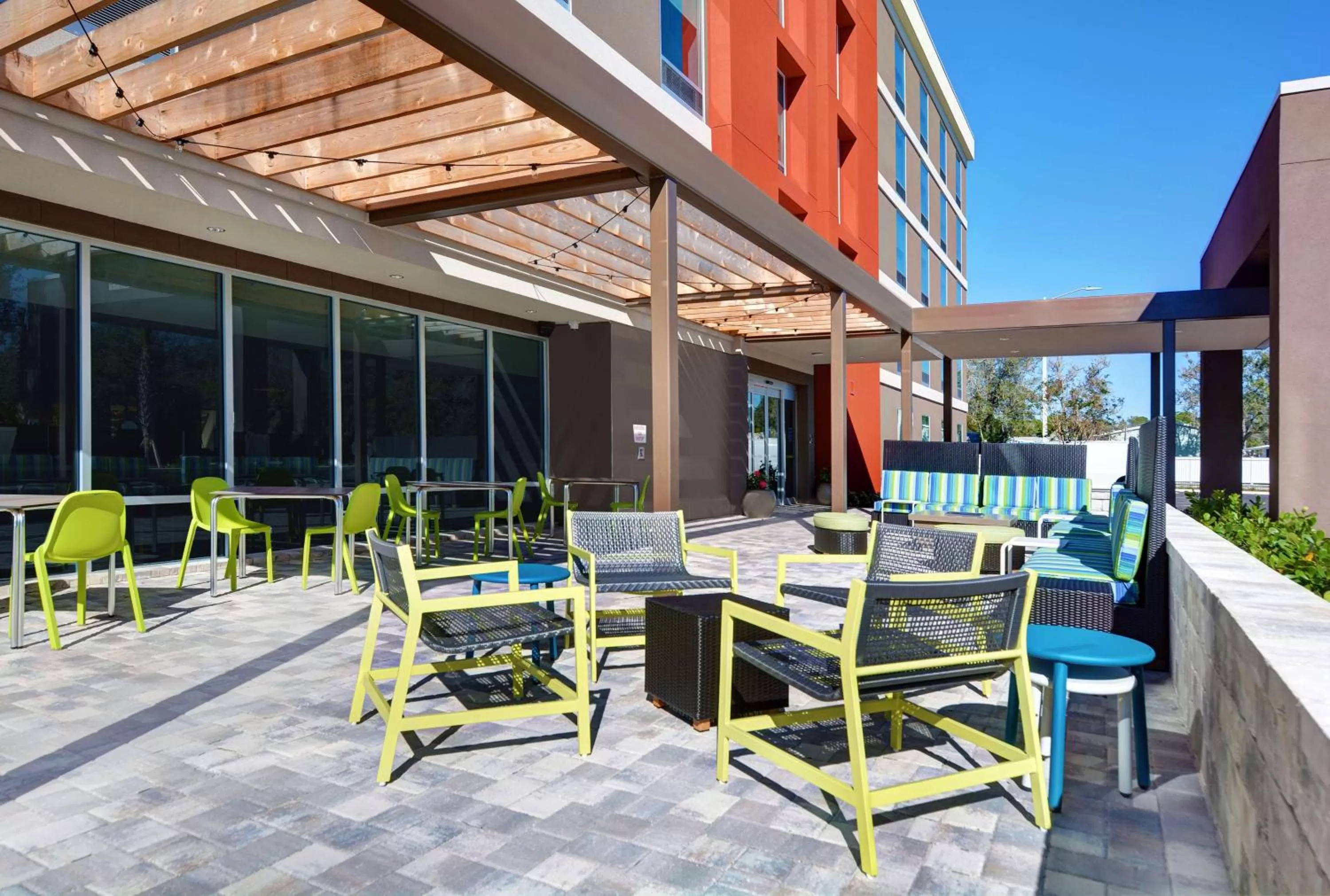 Patio in Home2 Suites By Hilton Largo, Fl