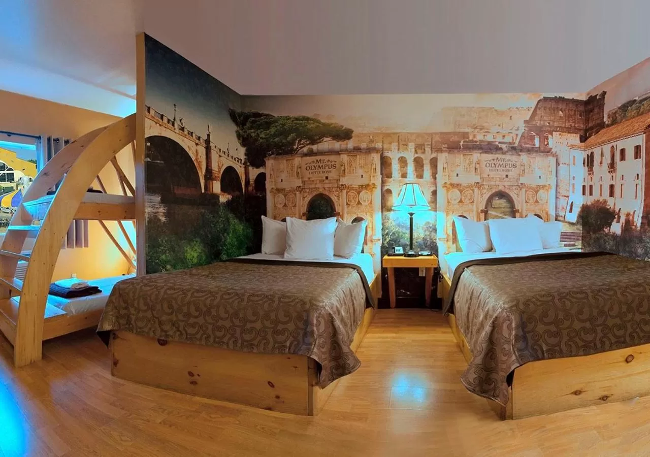 Photo of the whole room, Bed in MT. OLYMPUS WATER PARK AND THEME PARK RESORT