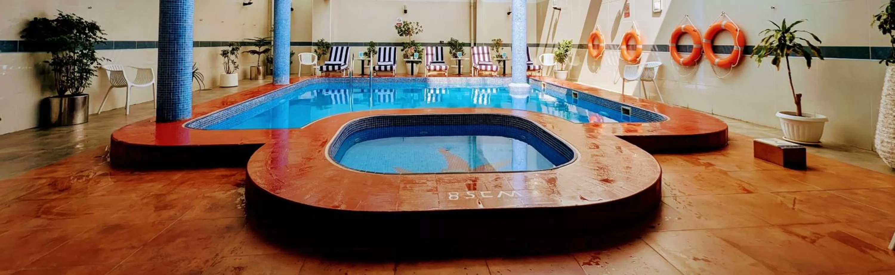 Swimming pool in City Tower Hotel