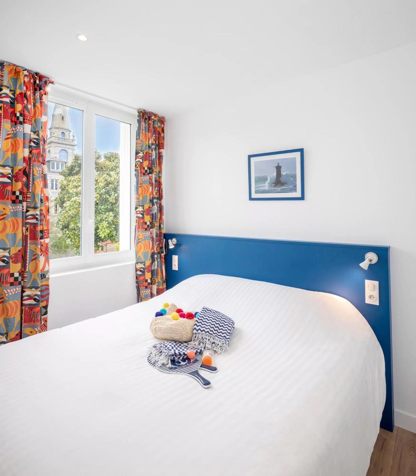 Photo of the whole room, Bed in Hôtel Spa De La Citadelle Lorient