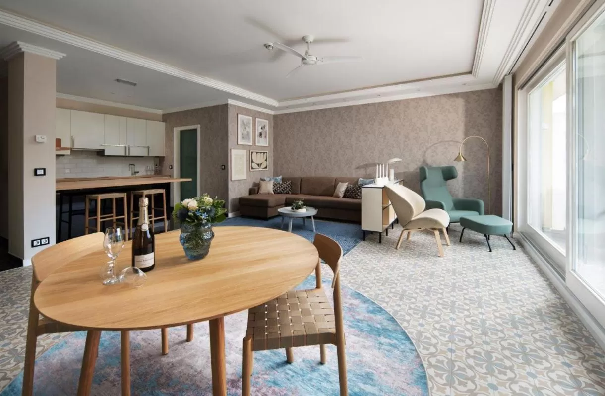 Living room in Hotel Gran BelVeder & Ostsee Therme Resort & Spa