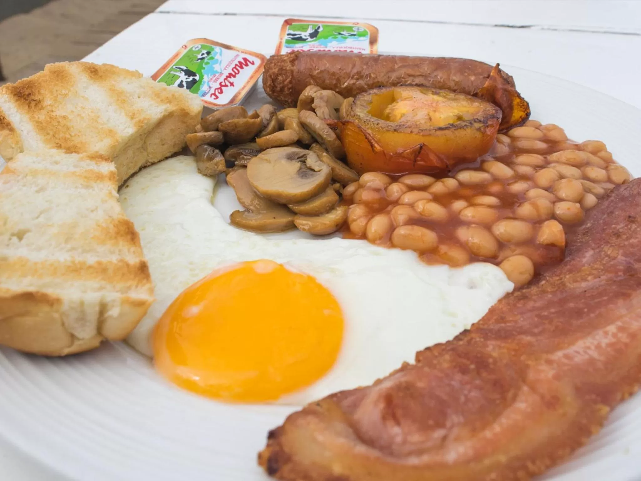 English/Irish breakfast, Food in Sal Beach Club