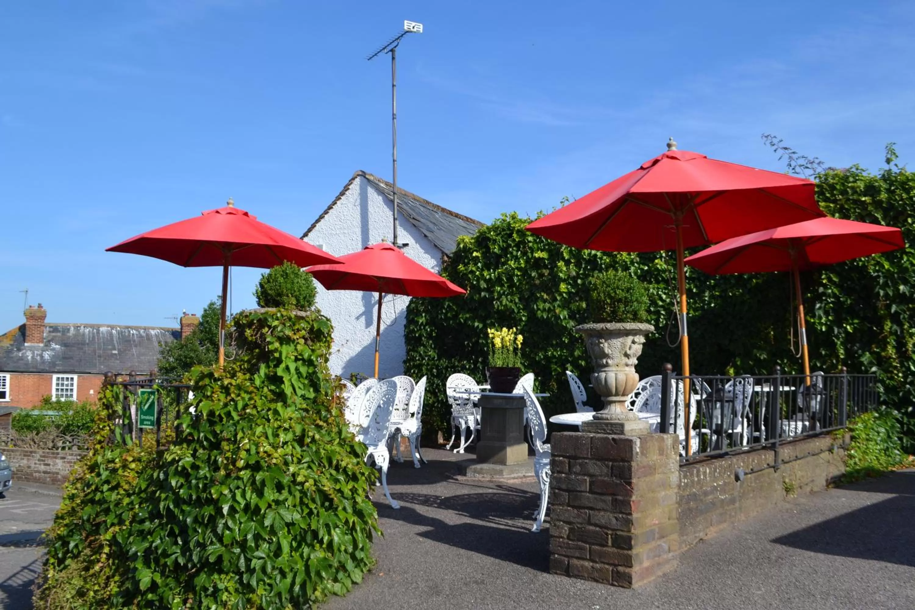 Balcony/Terrace in Mermaid Inn