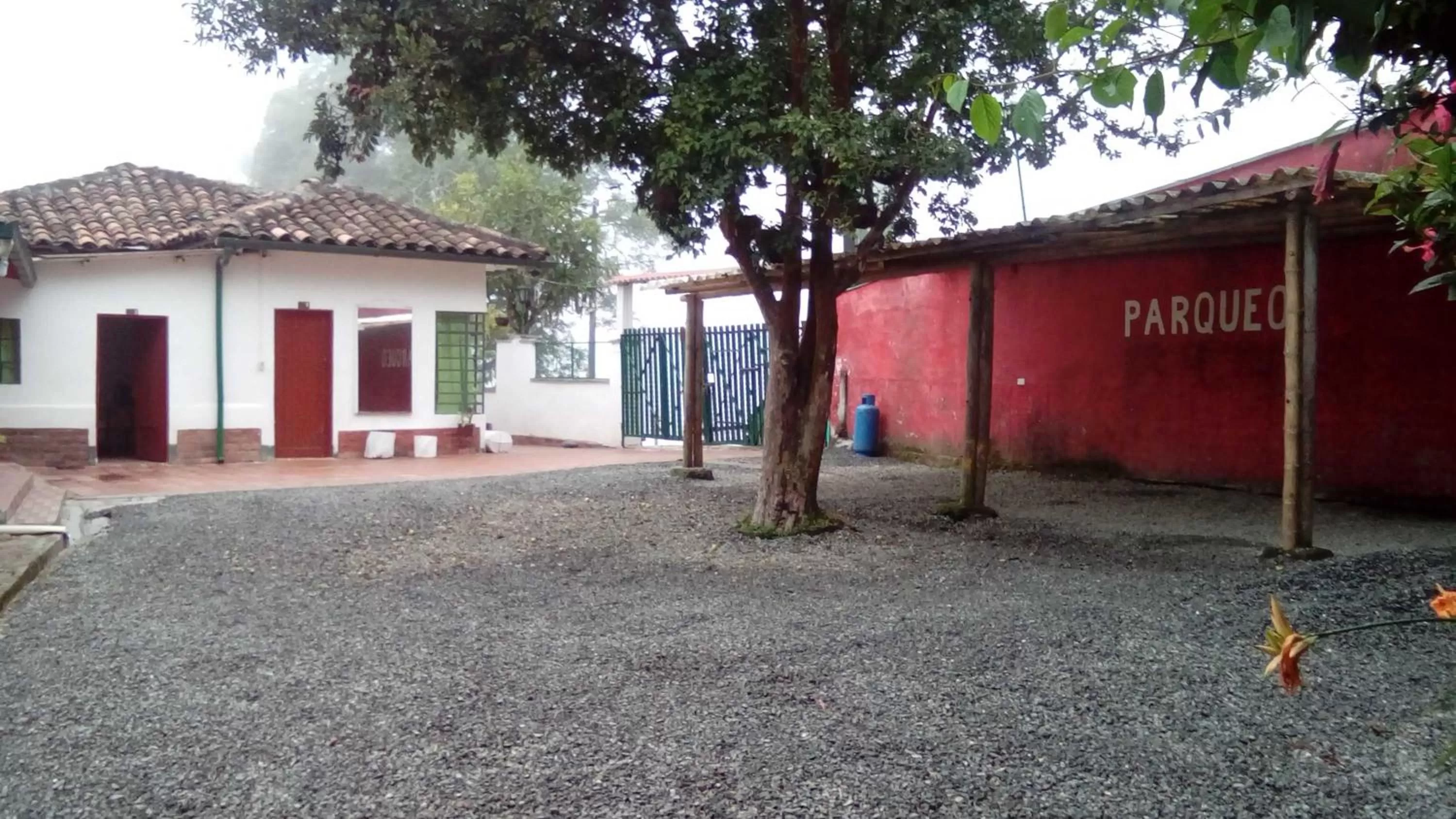 Property Building in Eco Lodge La Juanita