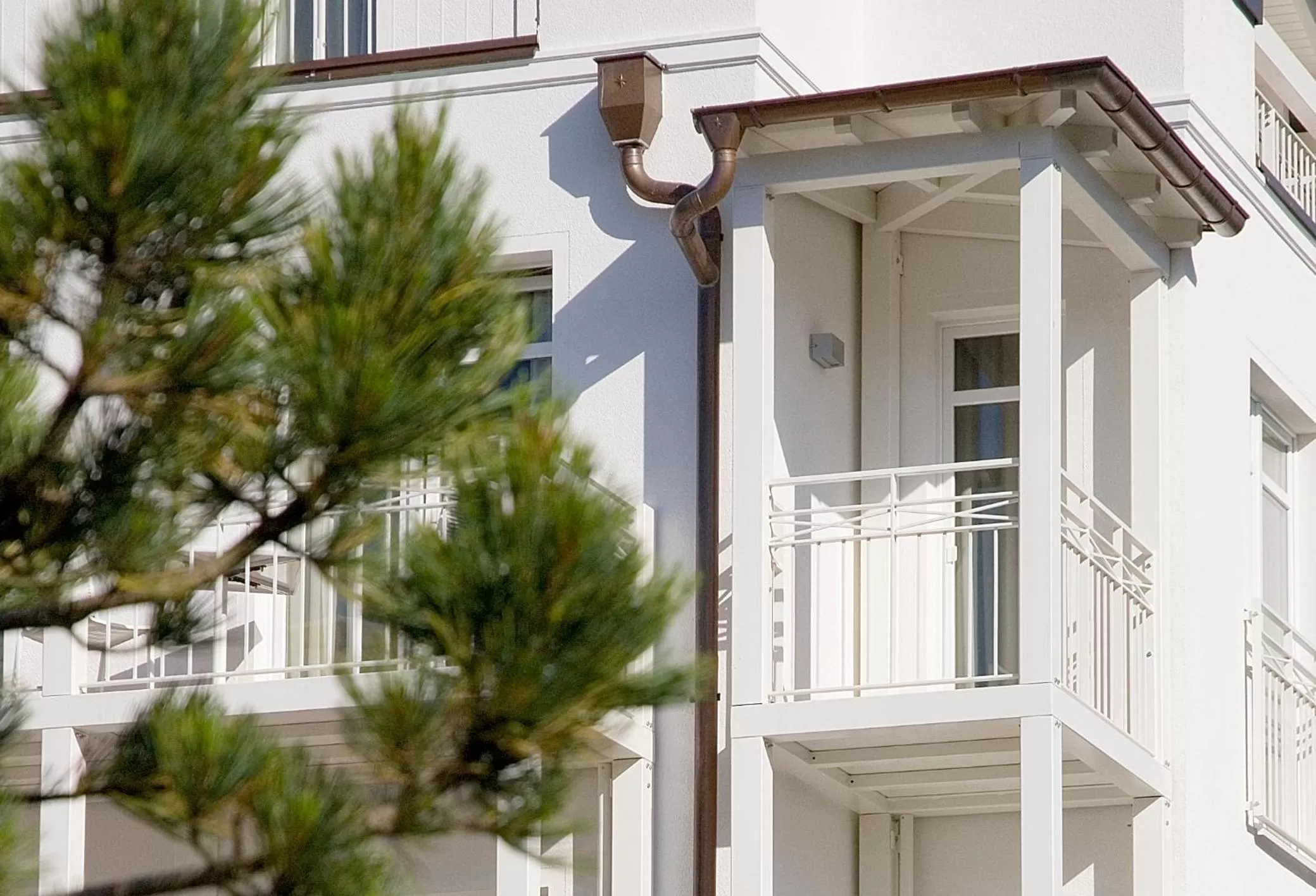 Facade/entrance in Nymphe Strandhotel & Apartments