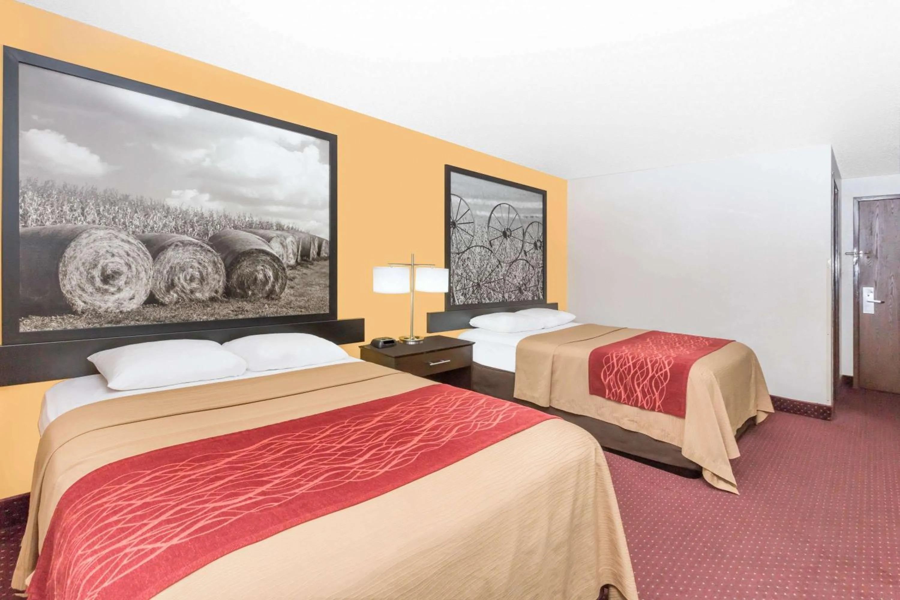 Photo of the whole room, Bed in Super 8 by Wyndham Ames