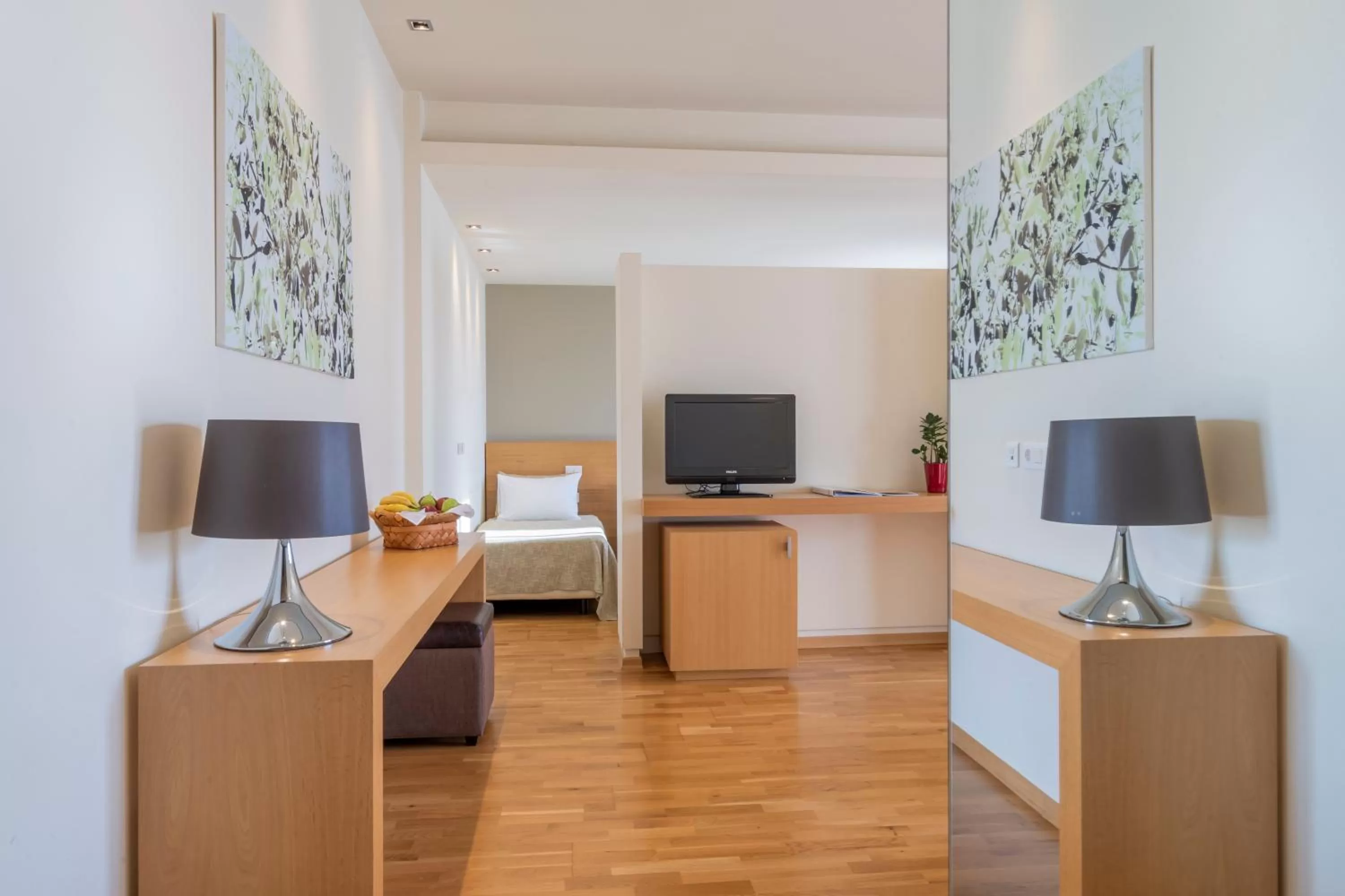 Decorative detail, Bed in Anemolia Mountain Resort