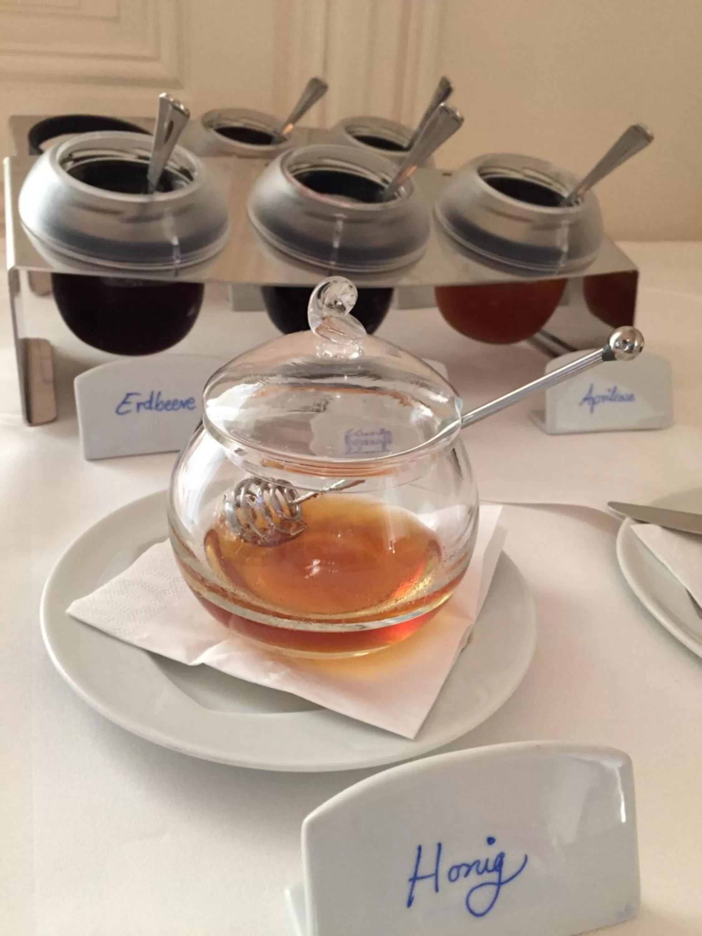 Buffet breakfast in Hotel Schloss Rabenstein