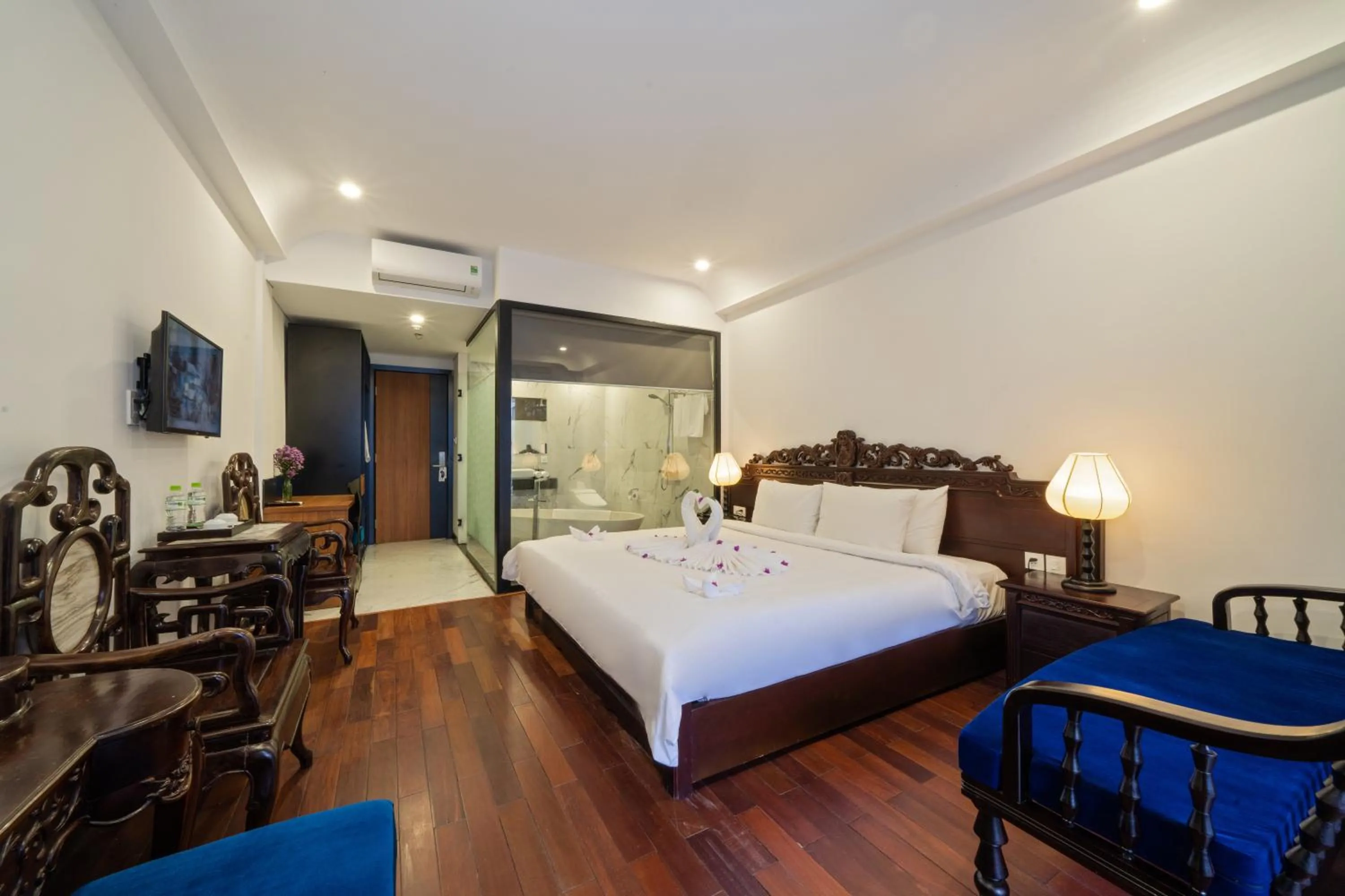 Bed in Thanh Binh Central Hotel