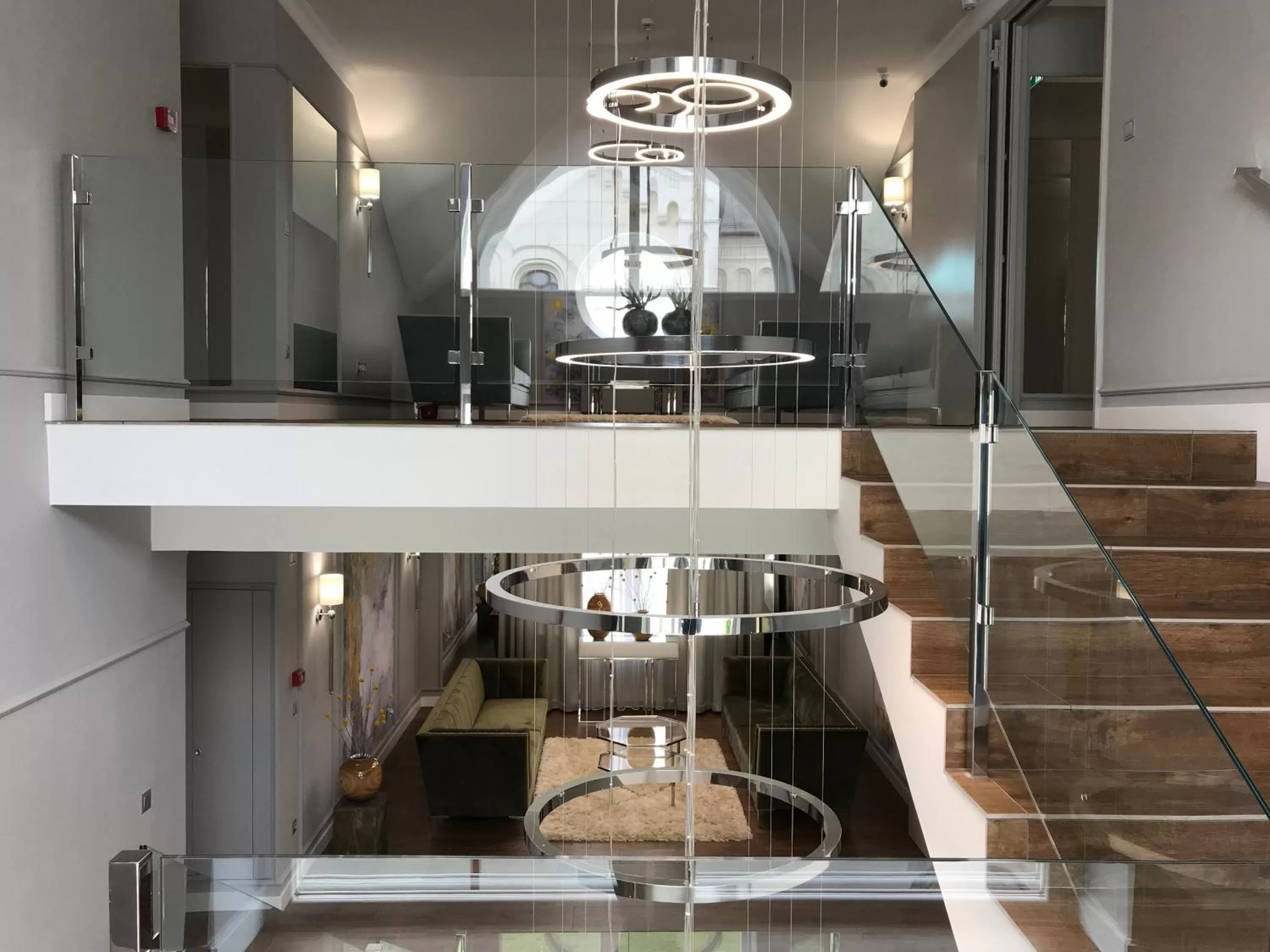 Communal lounge/ TV room in Boutique Hotel Center