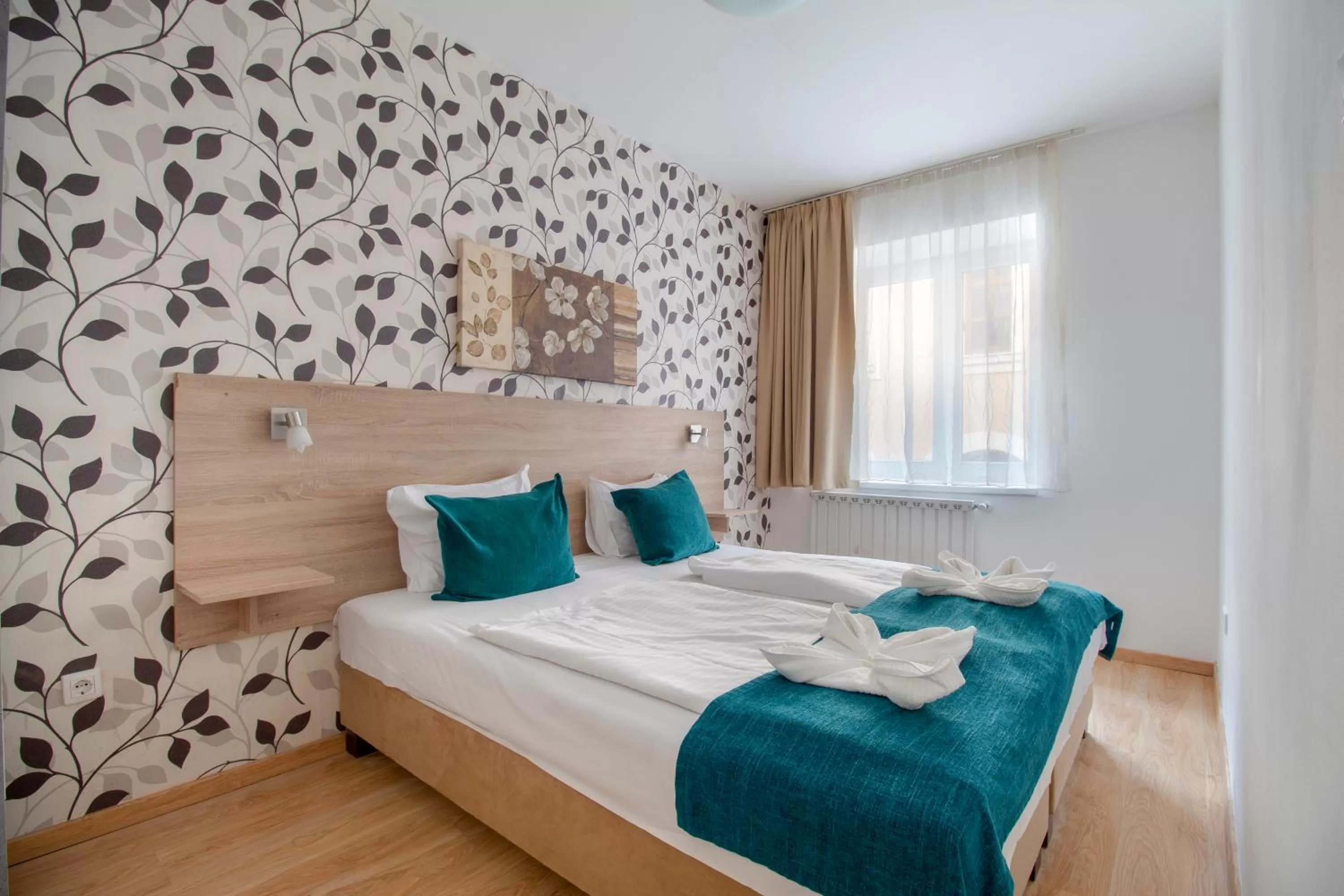 Bed in Prince Apartments