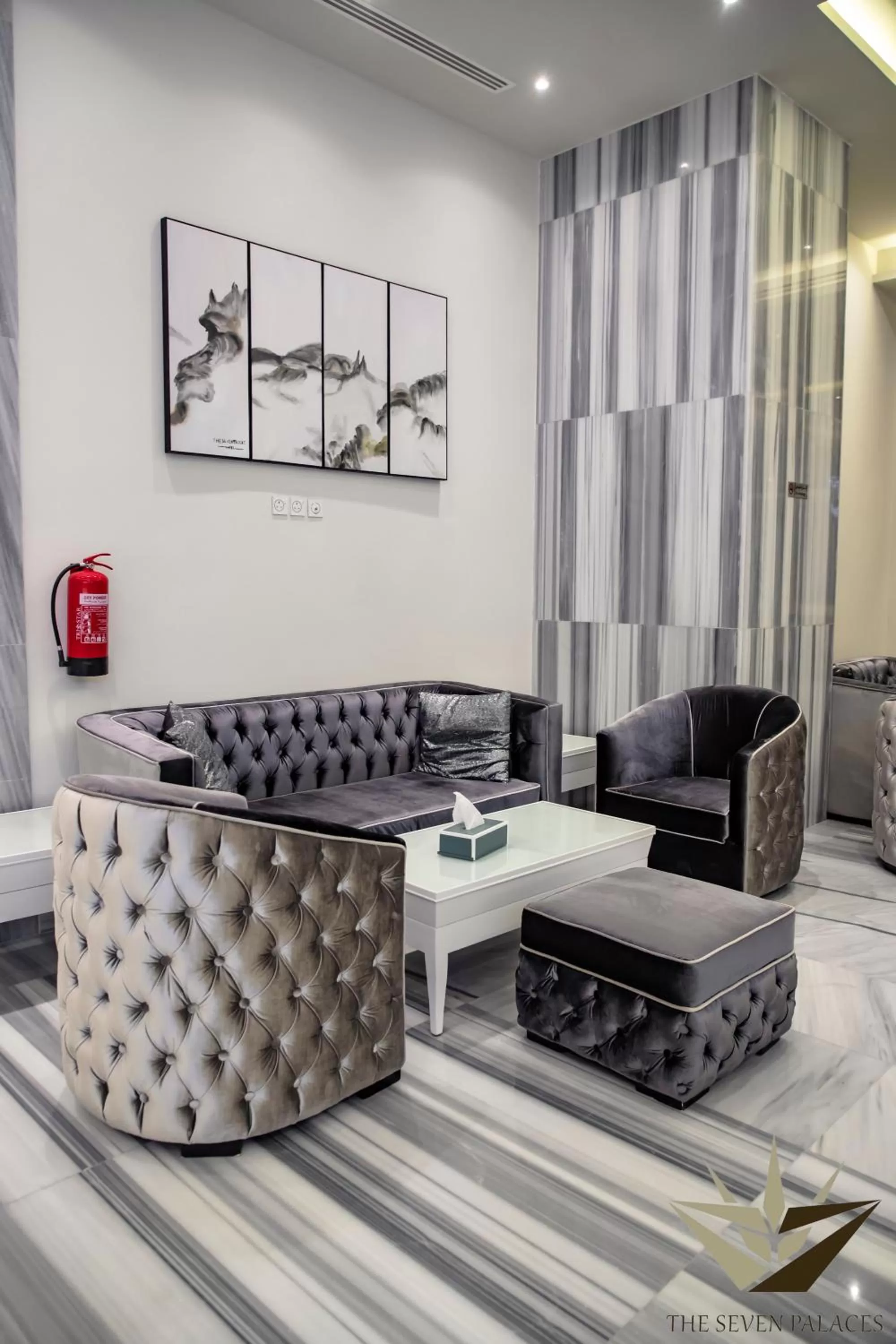 Property building, Seating Area in Seven Palaces