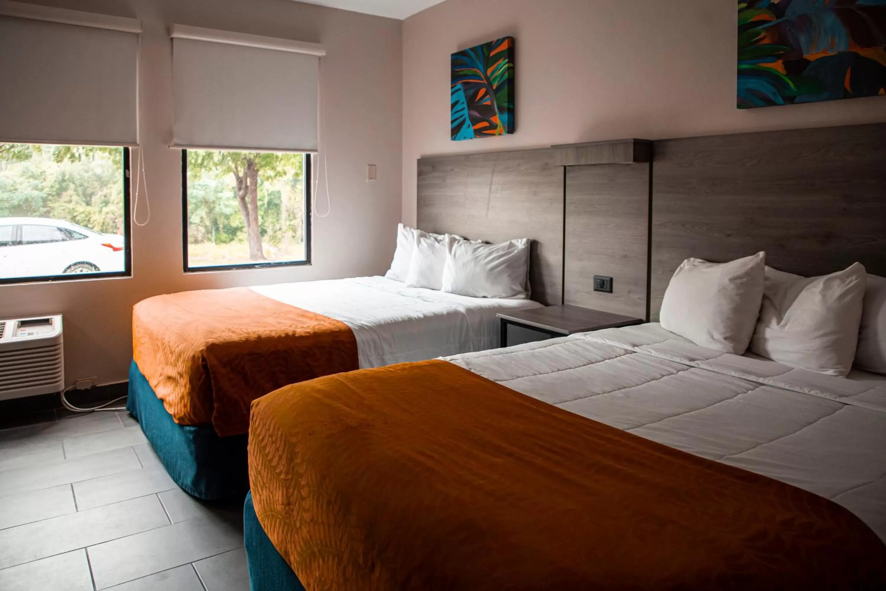 Bed in Parador El Faro