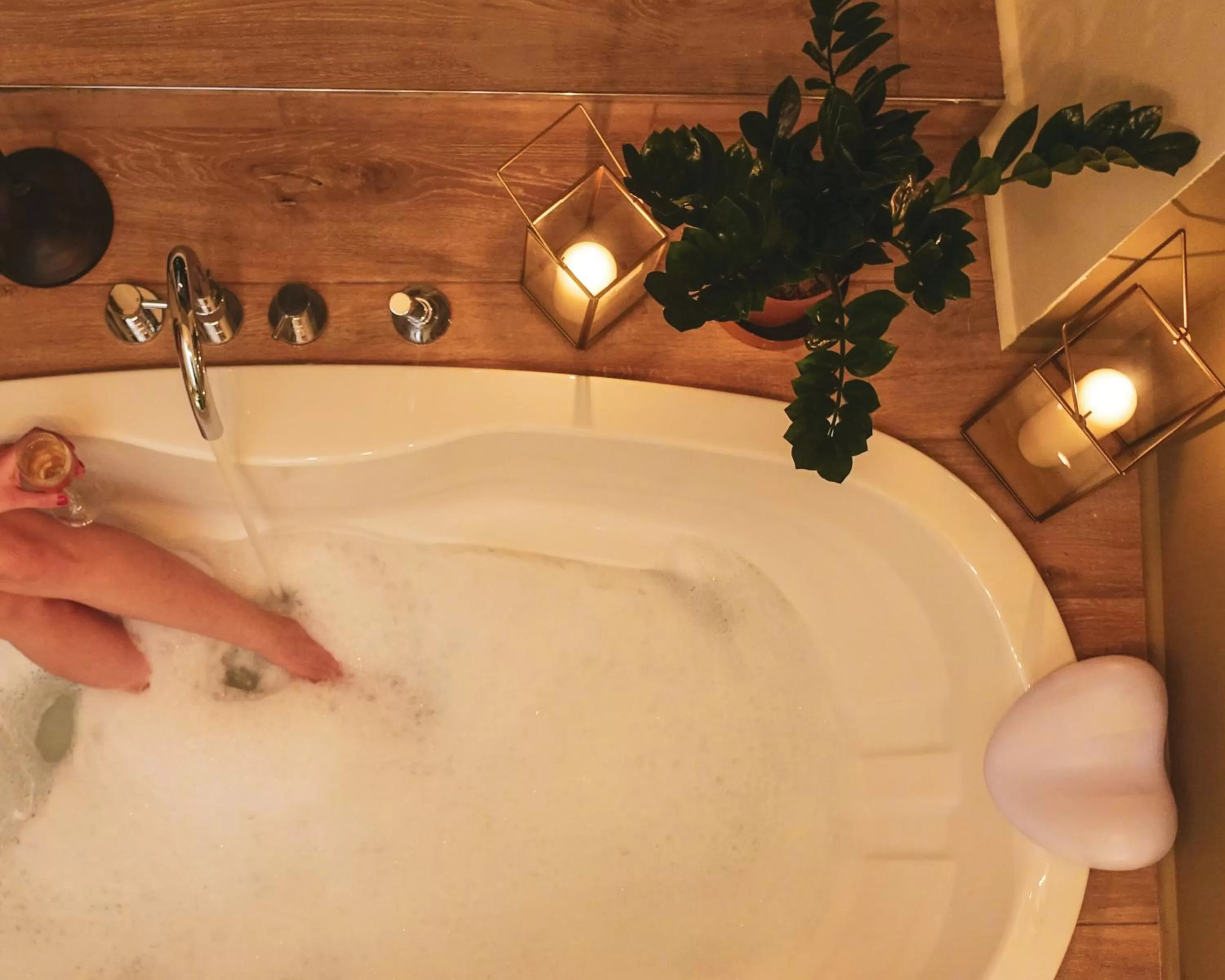 Bath in Domaine de Bellevue - Restaurant & Spa